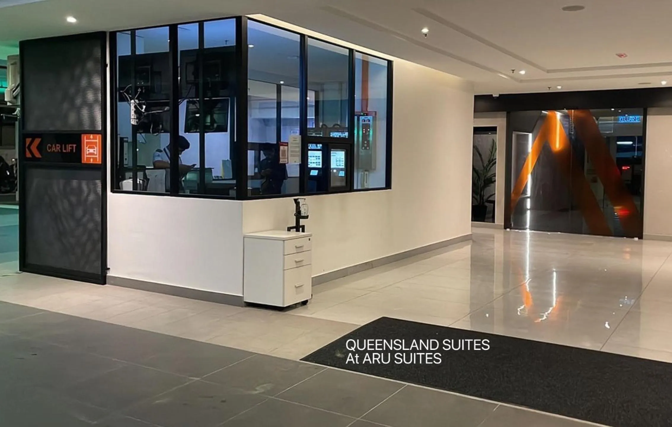 Lobby or reception in QUEENSLAND SUITES at Aru Suites, Kota Kinabalu