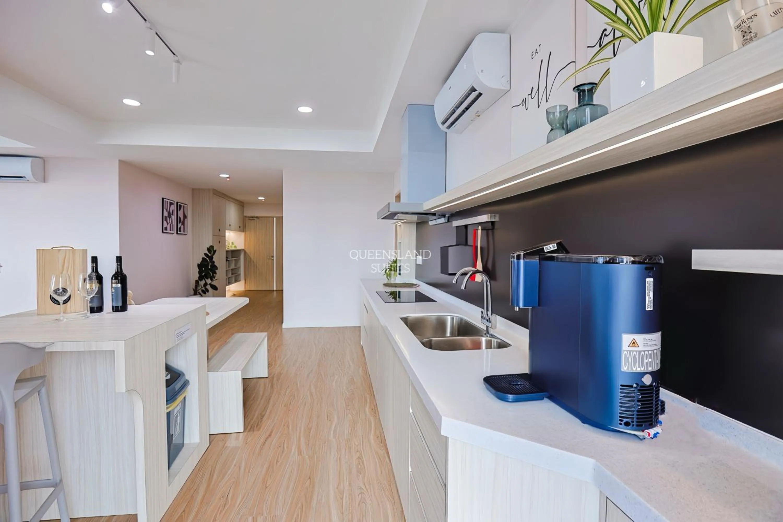 Coffee/tea facilities in QUEENSLAND SUITES at Aru Suites, Kota Kinabalu