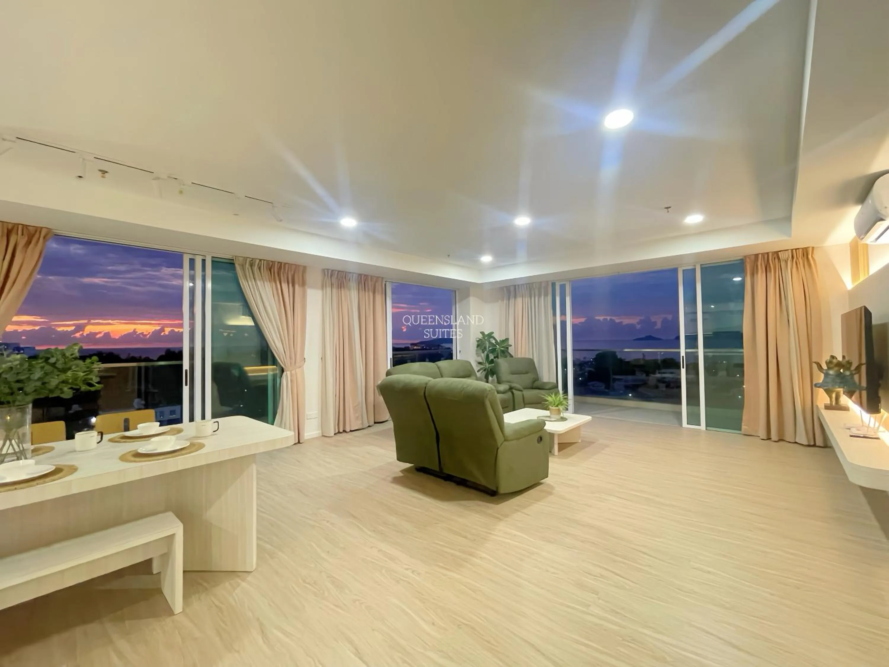 View (from property/room) in QUEENSLAND SUITES at Aru Suites, Kota Kinabalu