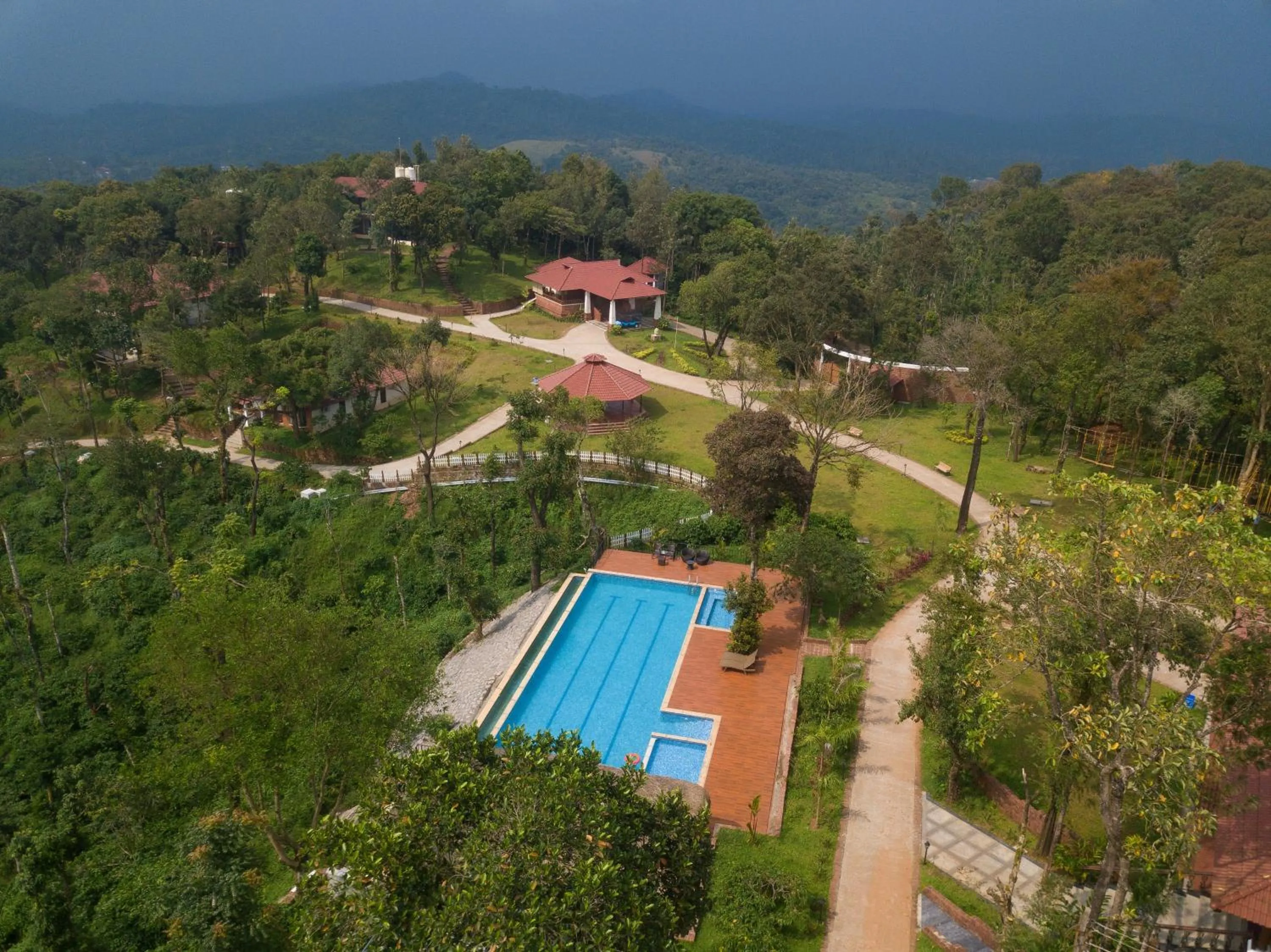 Property building in Trishvam Tapovana