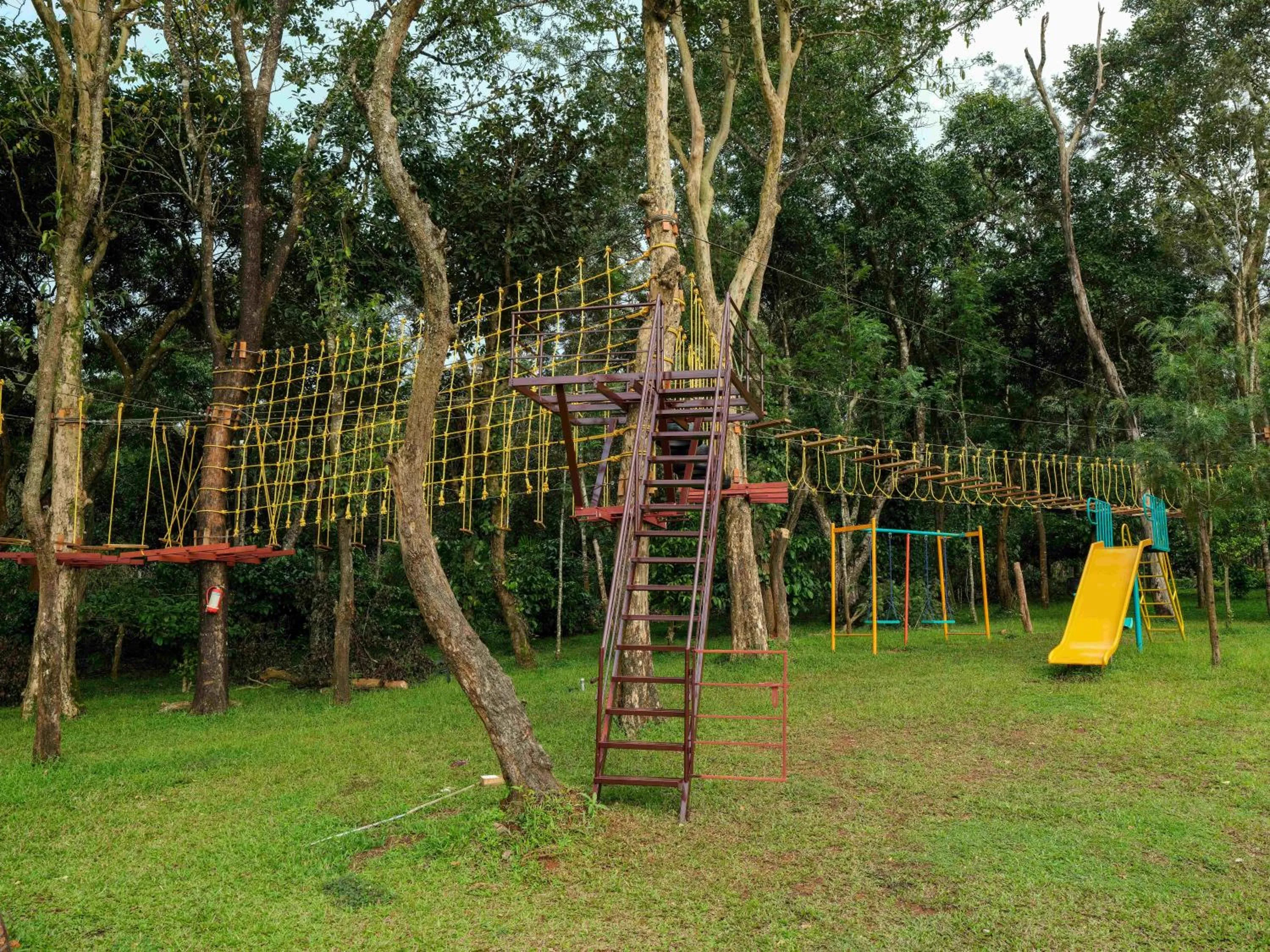 Children play ground in Trishvam Tapovana