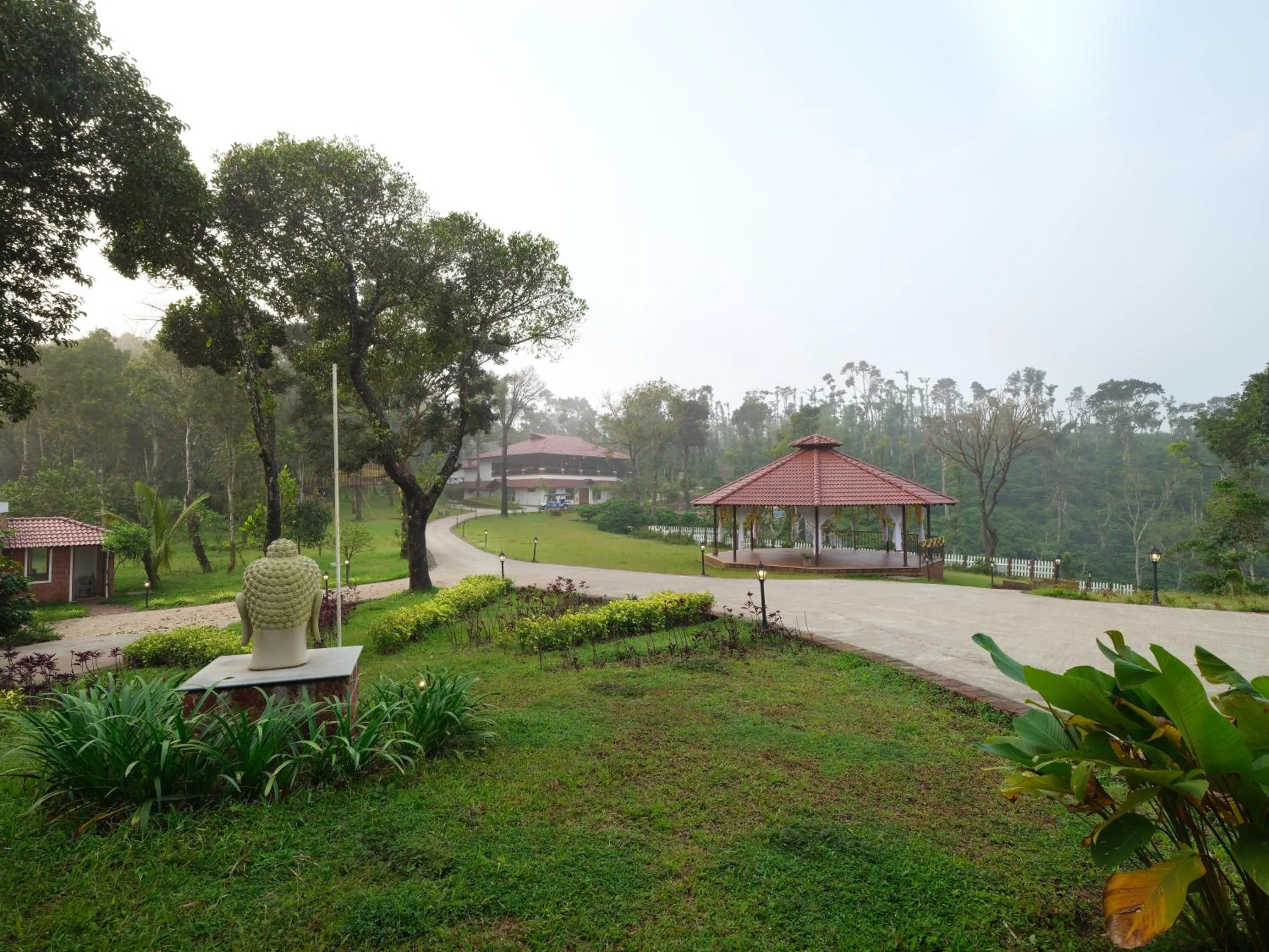 Natural landscape in Trishvam Tapovana