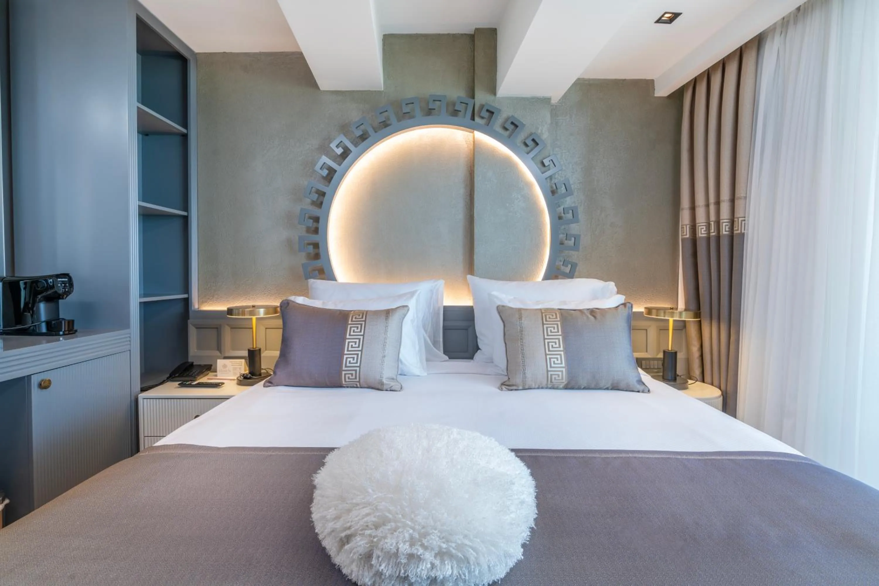 Bed in Golden Star Hotel