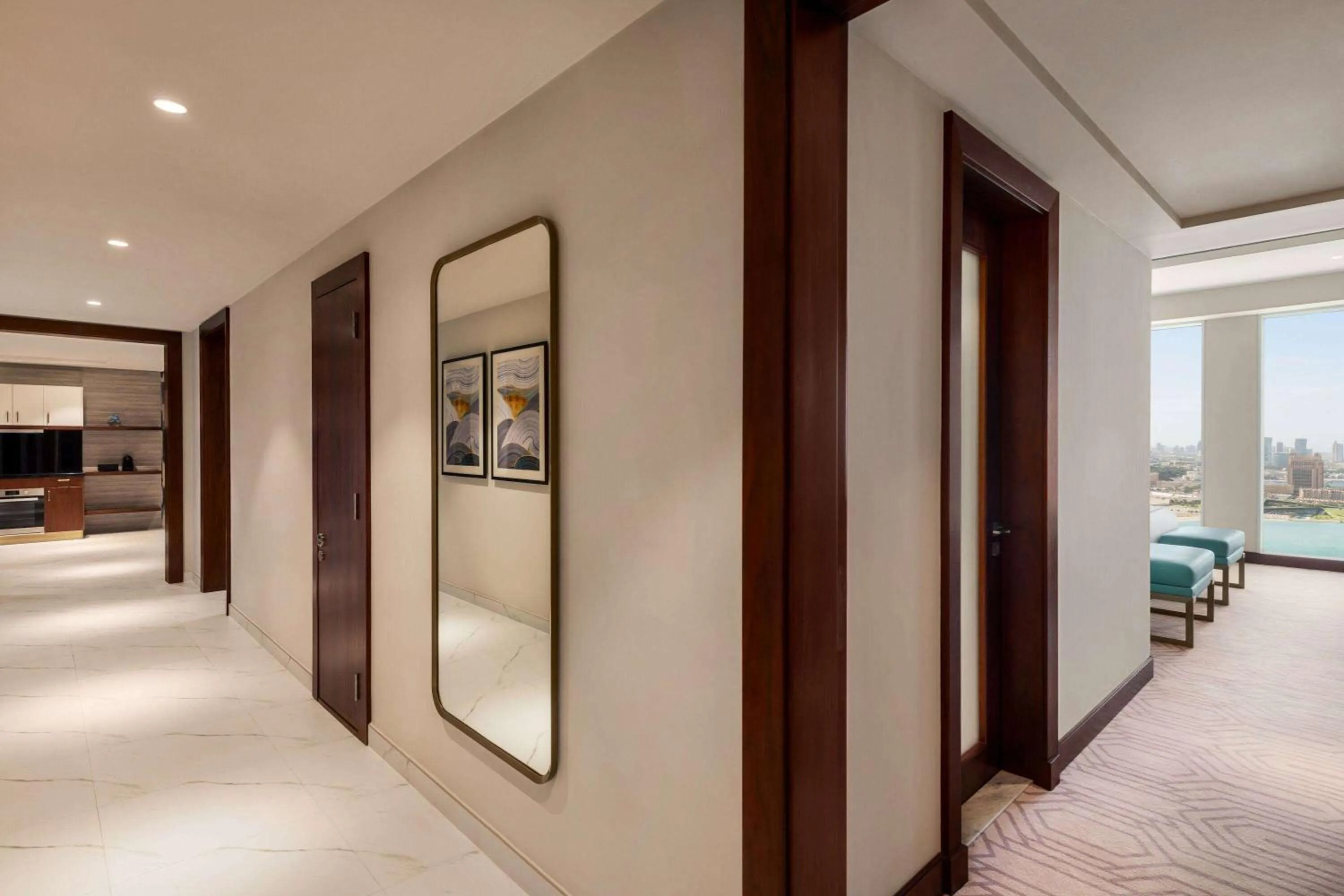 Photo of the whole room in Wyndham Grand Doha West Bay Beach