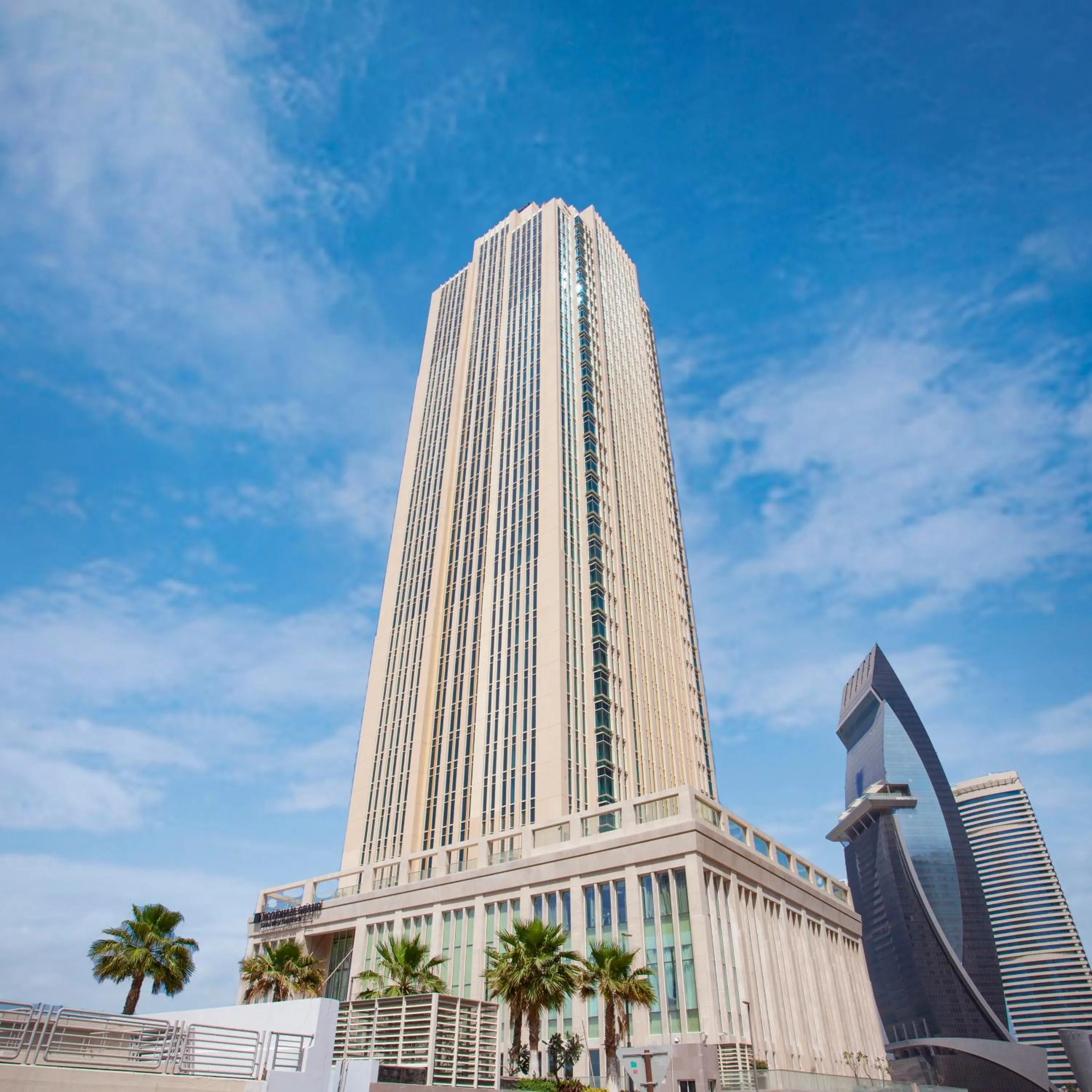 Property building in Wyndham Grand Doha West Bay Beach