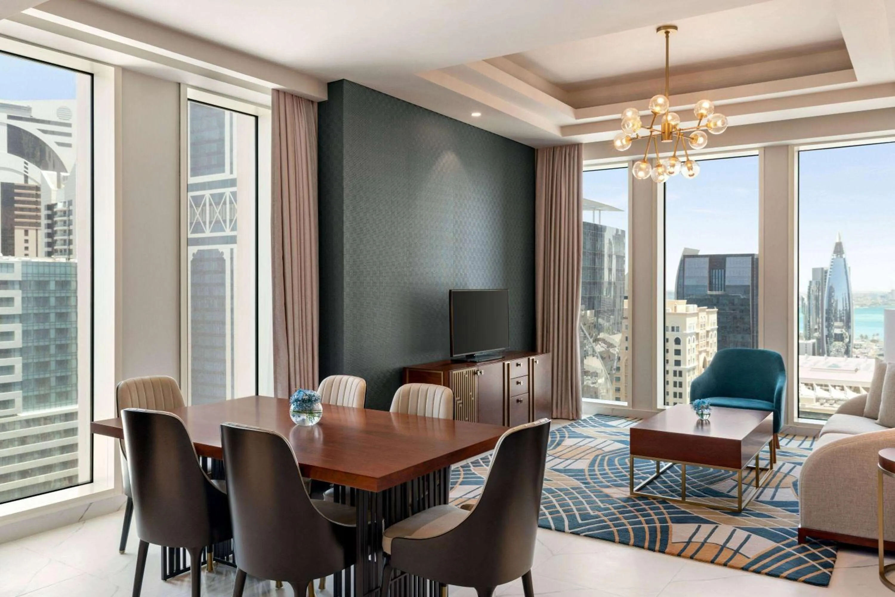 Photo of the whole room in Wyndham Grand Doha West Bay Beach