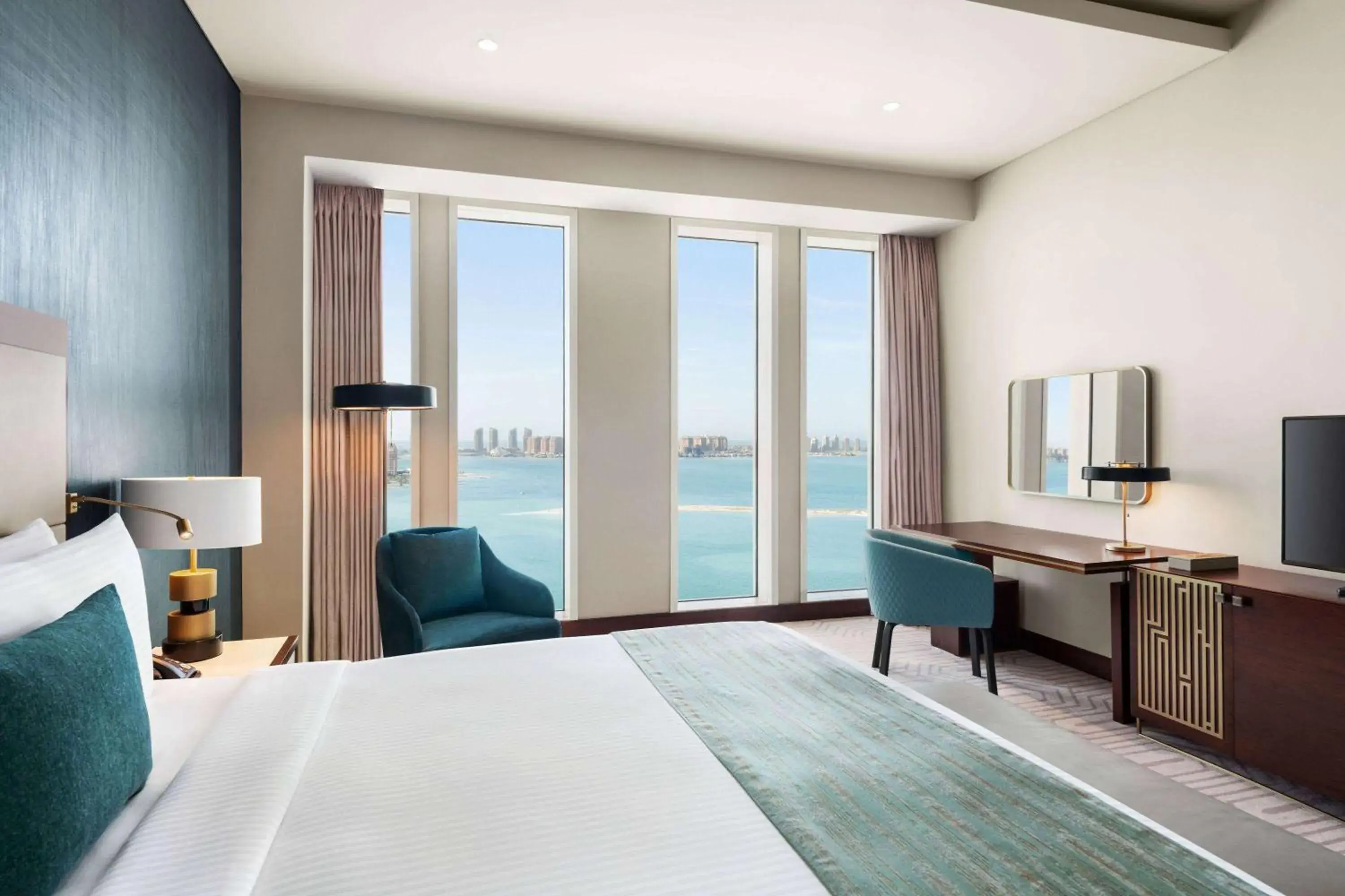Executive One-Bedroom Suite - Sea View in Wyndham Grand Doha West Bay Beach Executive One-Bedroom Suite - Sea View in Wyndham Grand Doha West Bay Beach