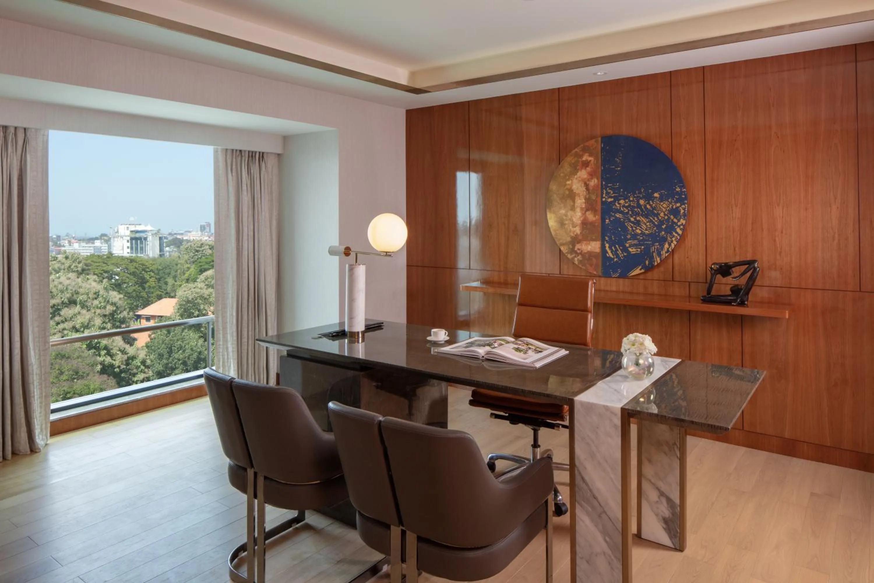 Seating area in Hyatt Regency Trivandrum