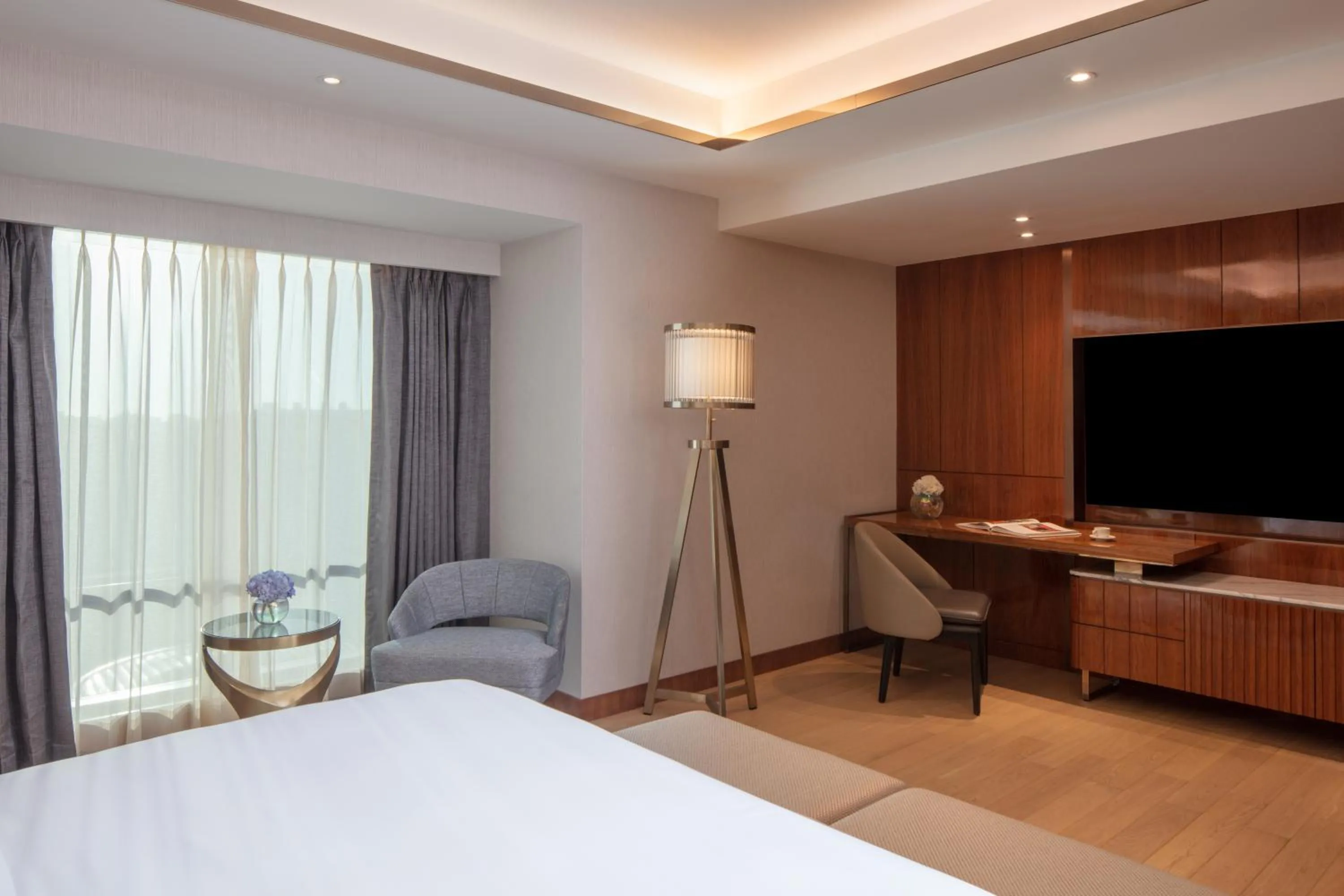 Bedroom, Bed in Hyatt Regency Trivandrum