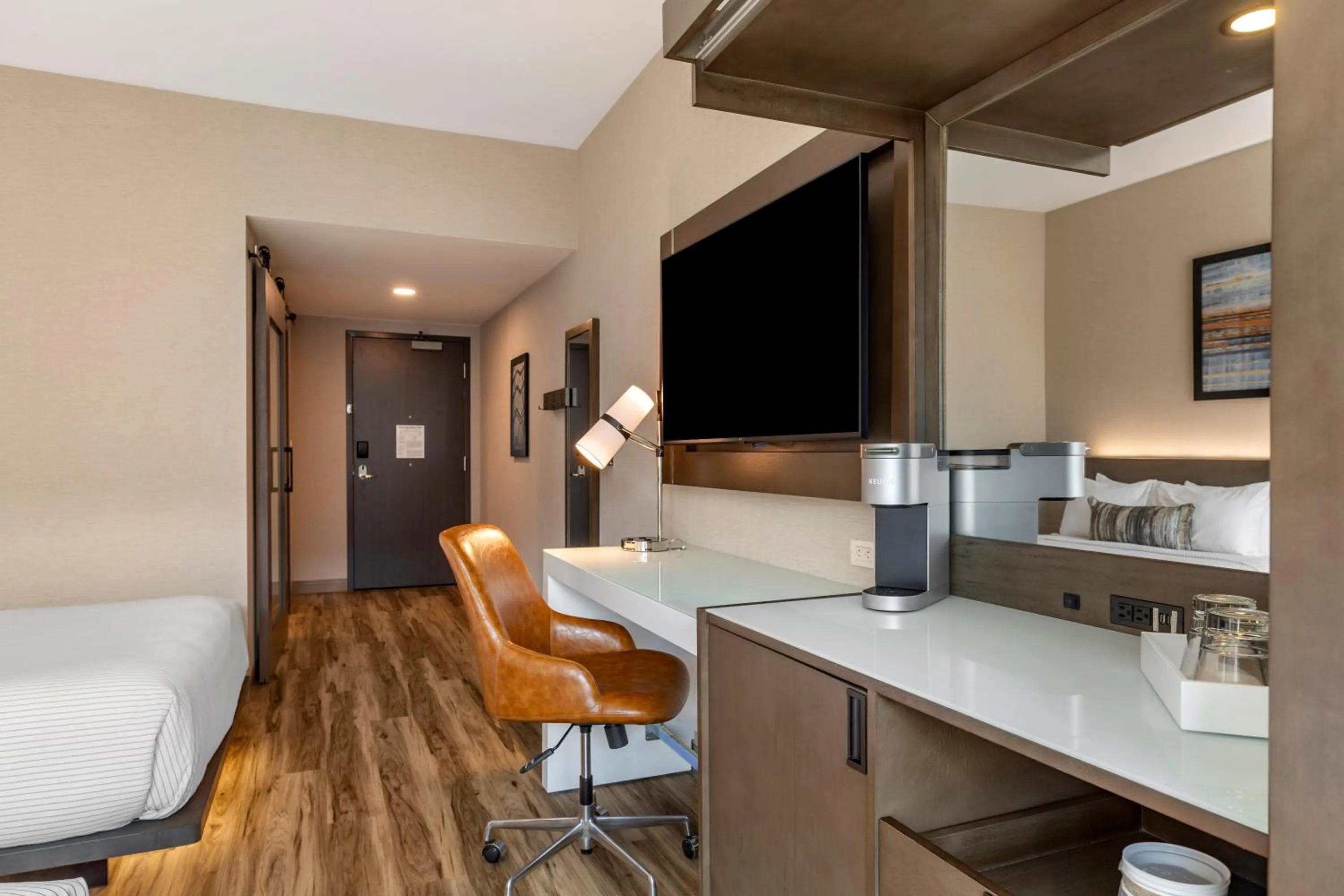 Bed in Cambria Hotel New Haven University Area