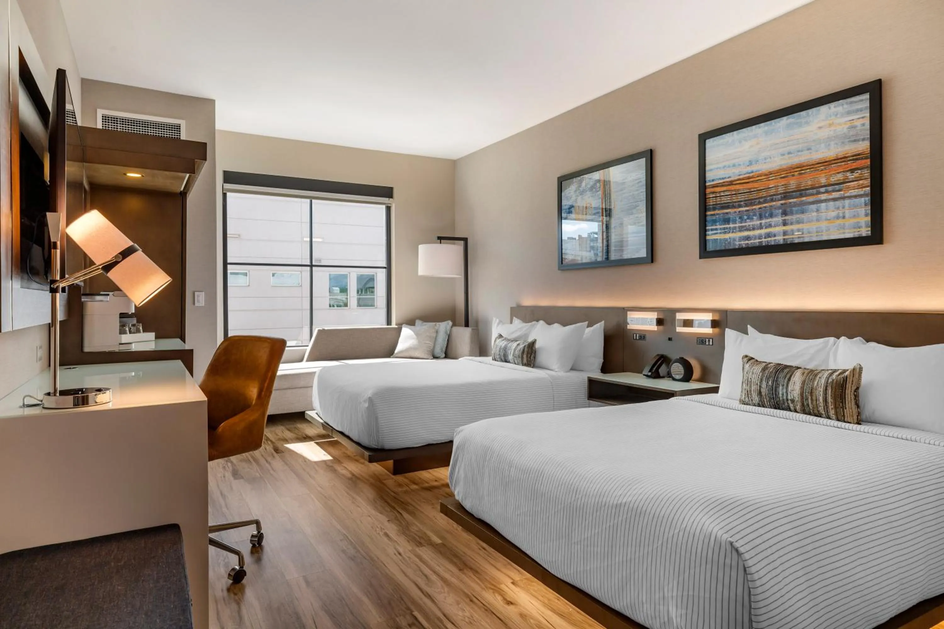 Bed in Cambria Hotel New Haven University Area