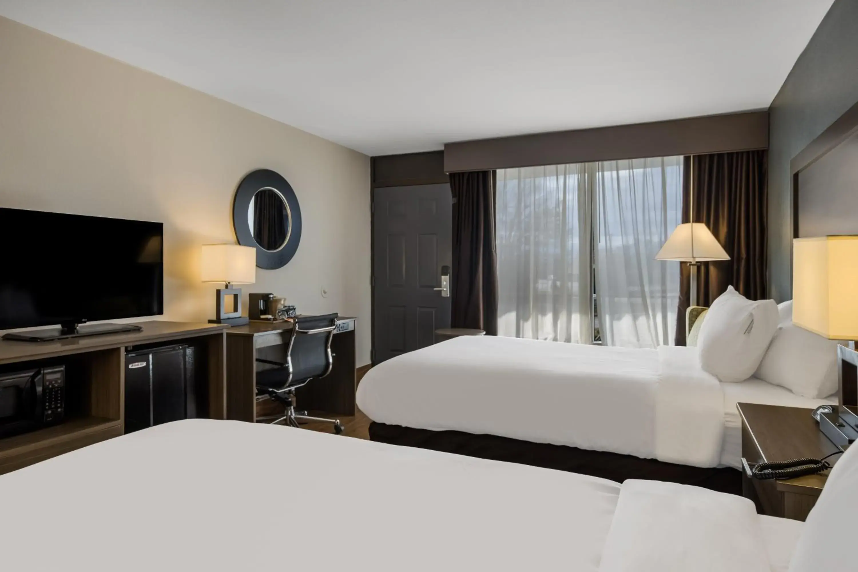 Standard Double Room with Two Double Beds - Non Smoking in Quality Inn Asheville Airport Standard Double Room with Two Double Beds - Non Smoking in Quality Inn Asheville Airport