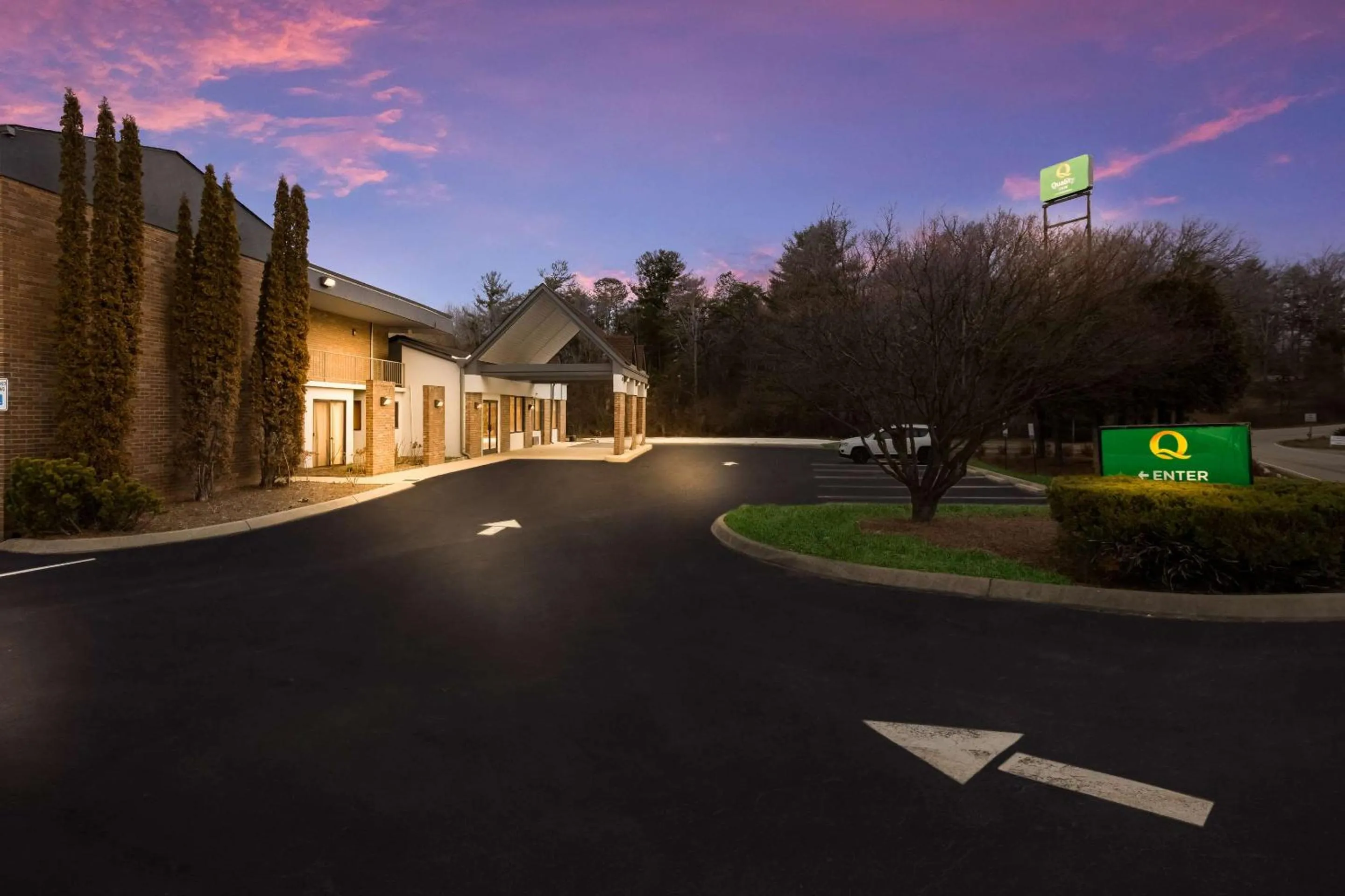 Property building in Quality Inn Asheville Airport