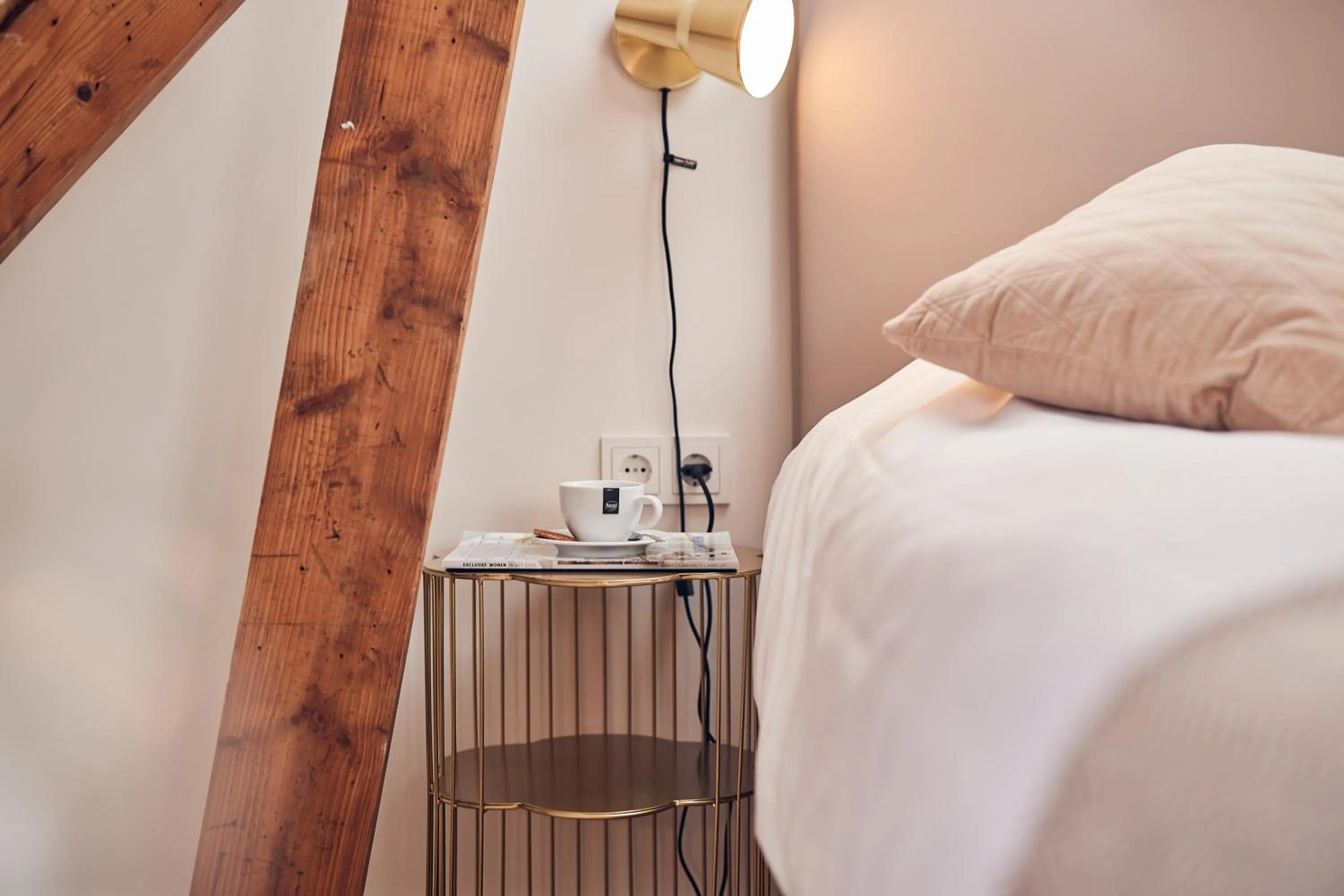 Bed in Boutique Hotel Bellevue