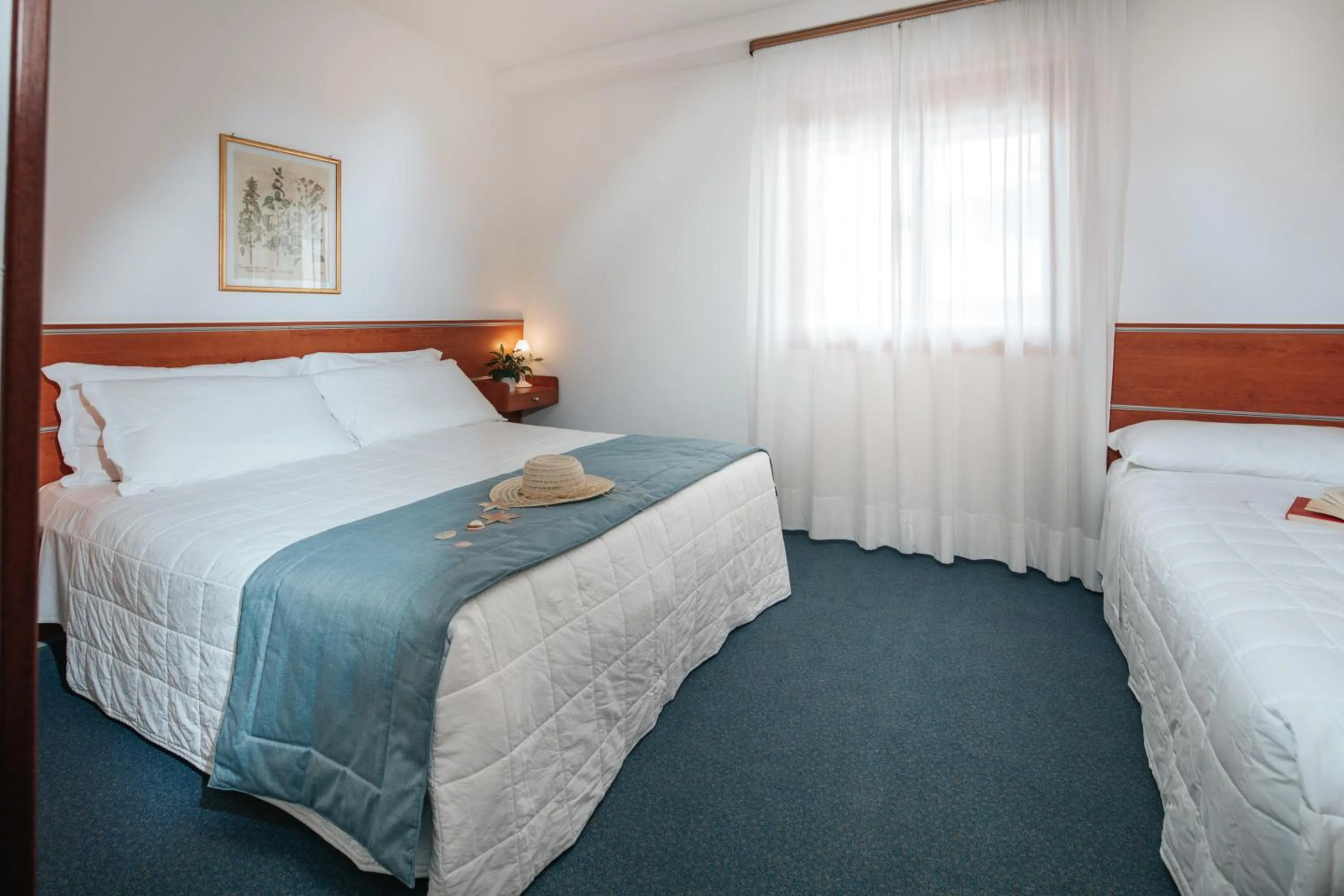 Bed in Hotel Argentina