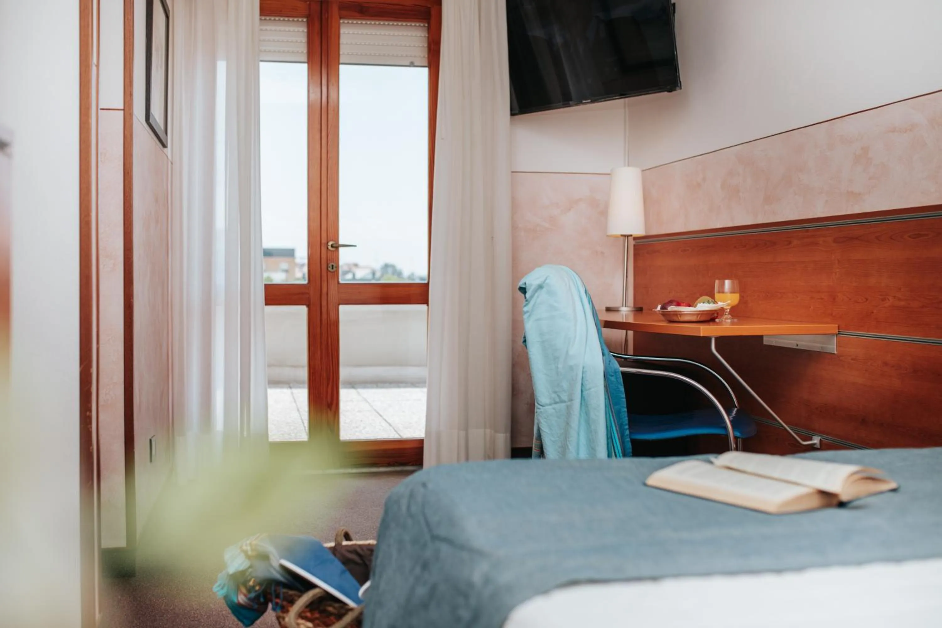 Bed in Hotel Argentina