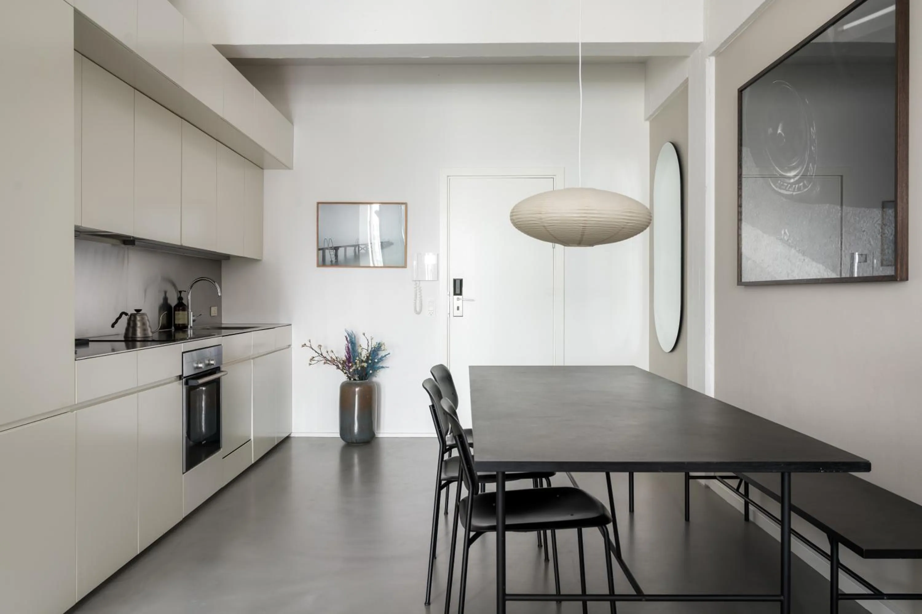 Dining area in The Pier Ateliers by Daniel&Jacob's