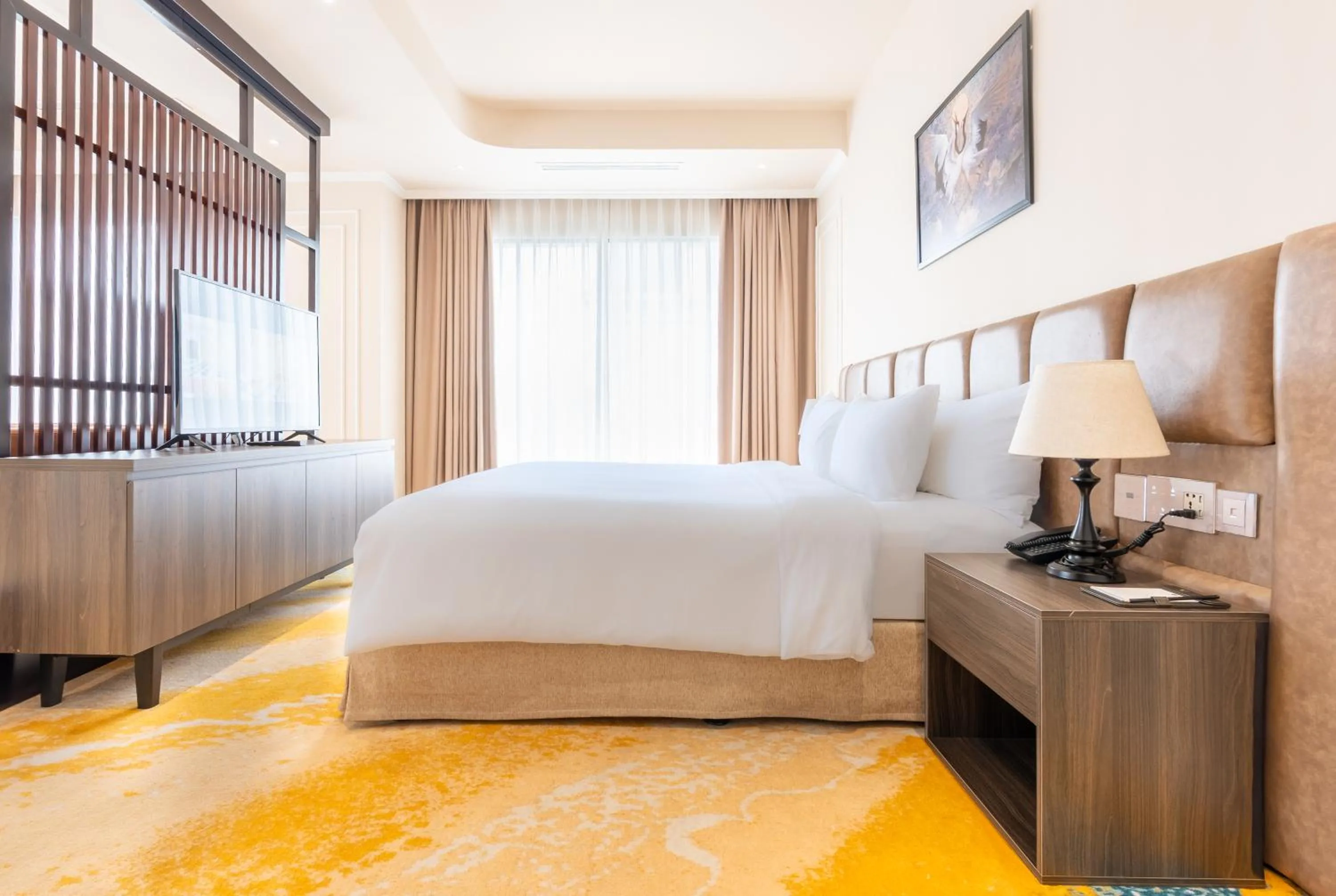 Bedroom, Bed in La Vela Hue Hotel