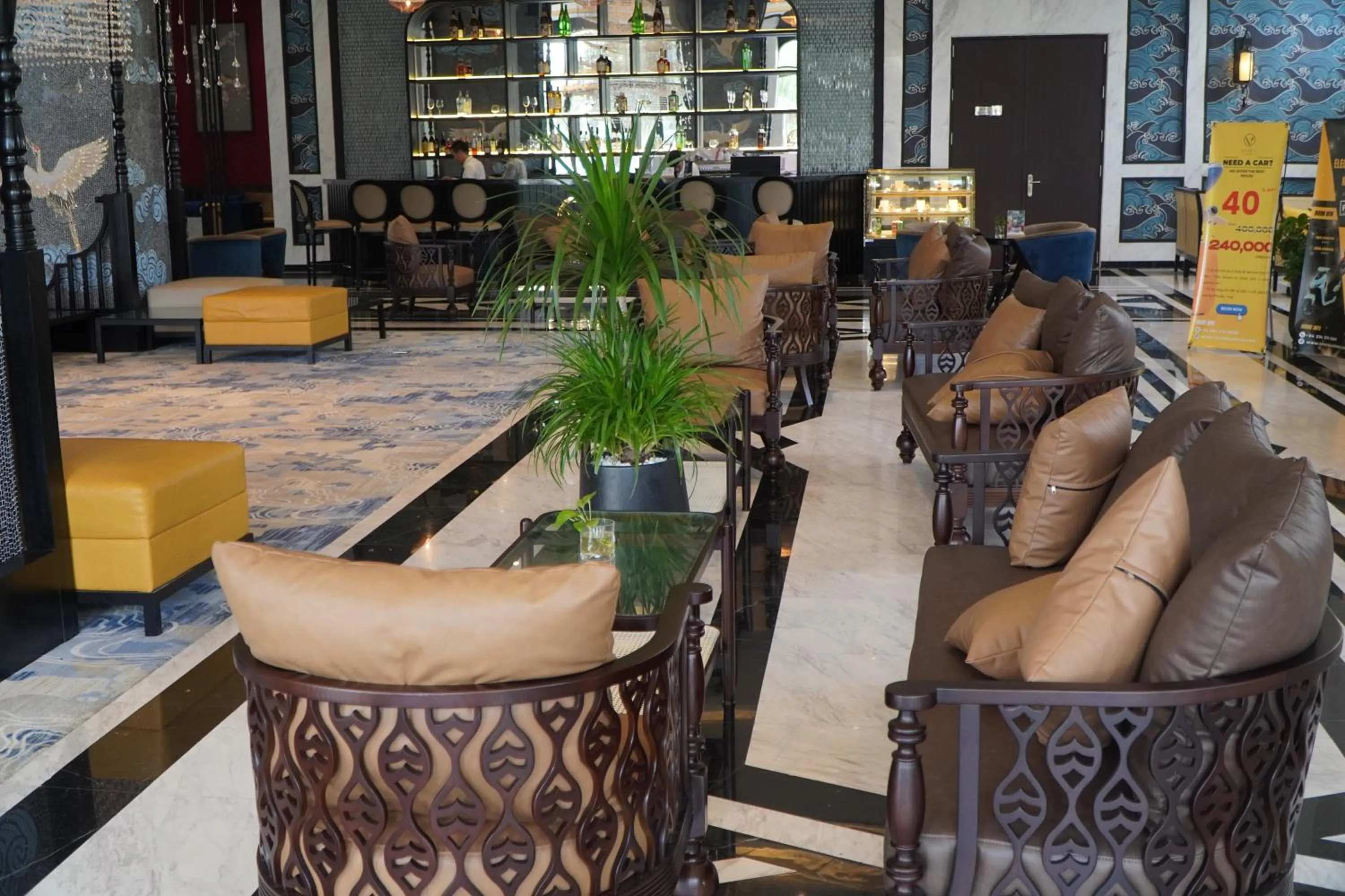 Lobby or reception in La Vela Hue Hotel