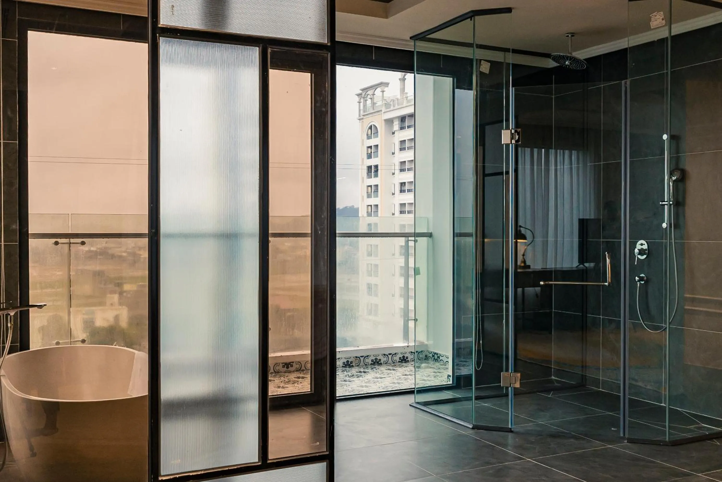 Shower in La Vela Hue Hotel