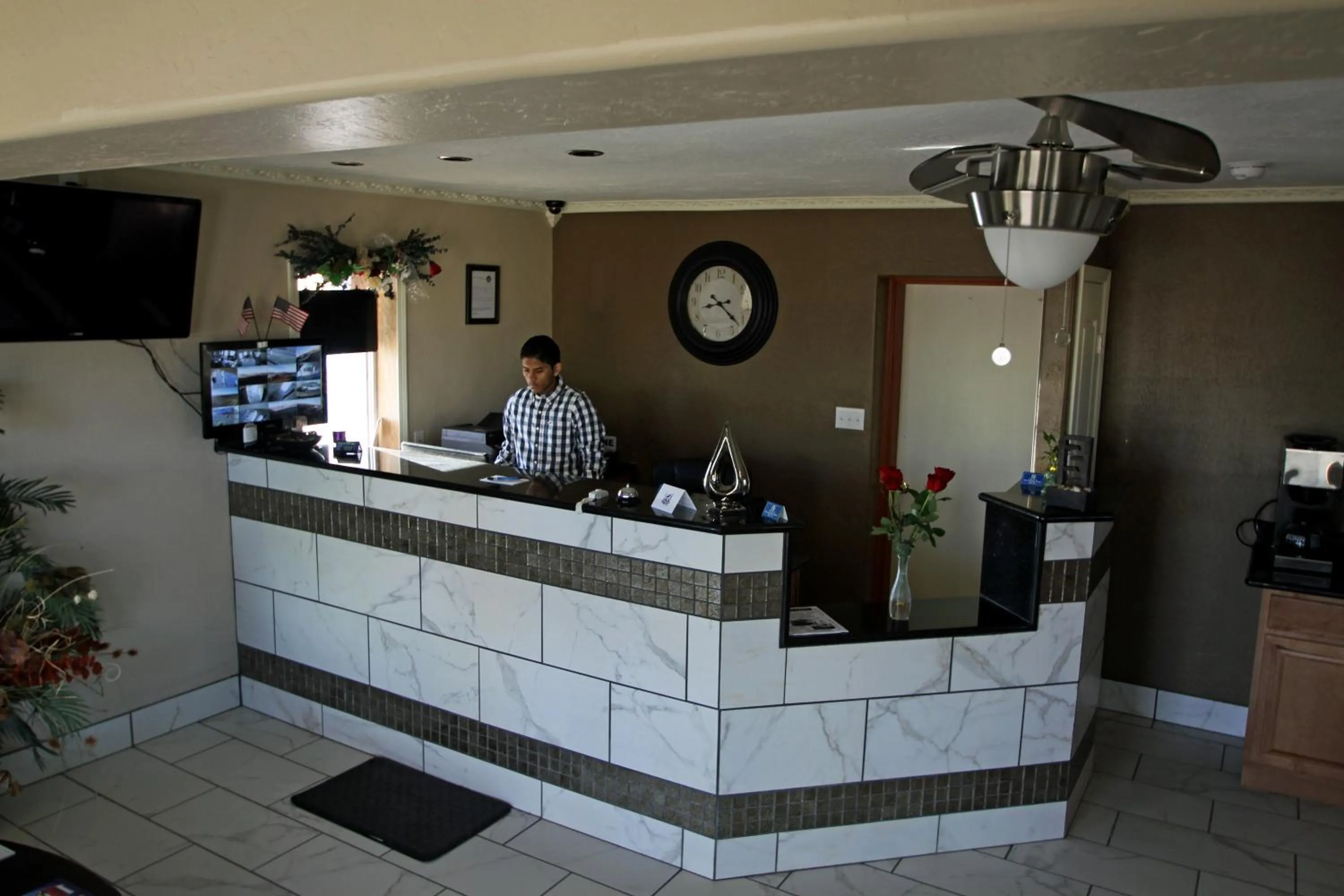 Lobby or reception in Executive Inn Snyder
