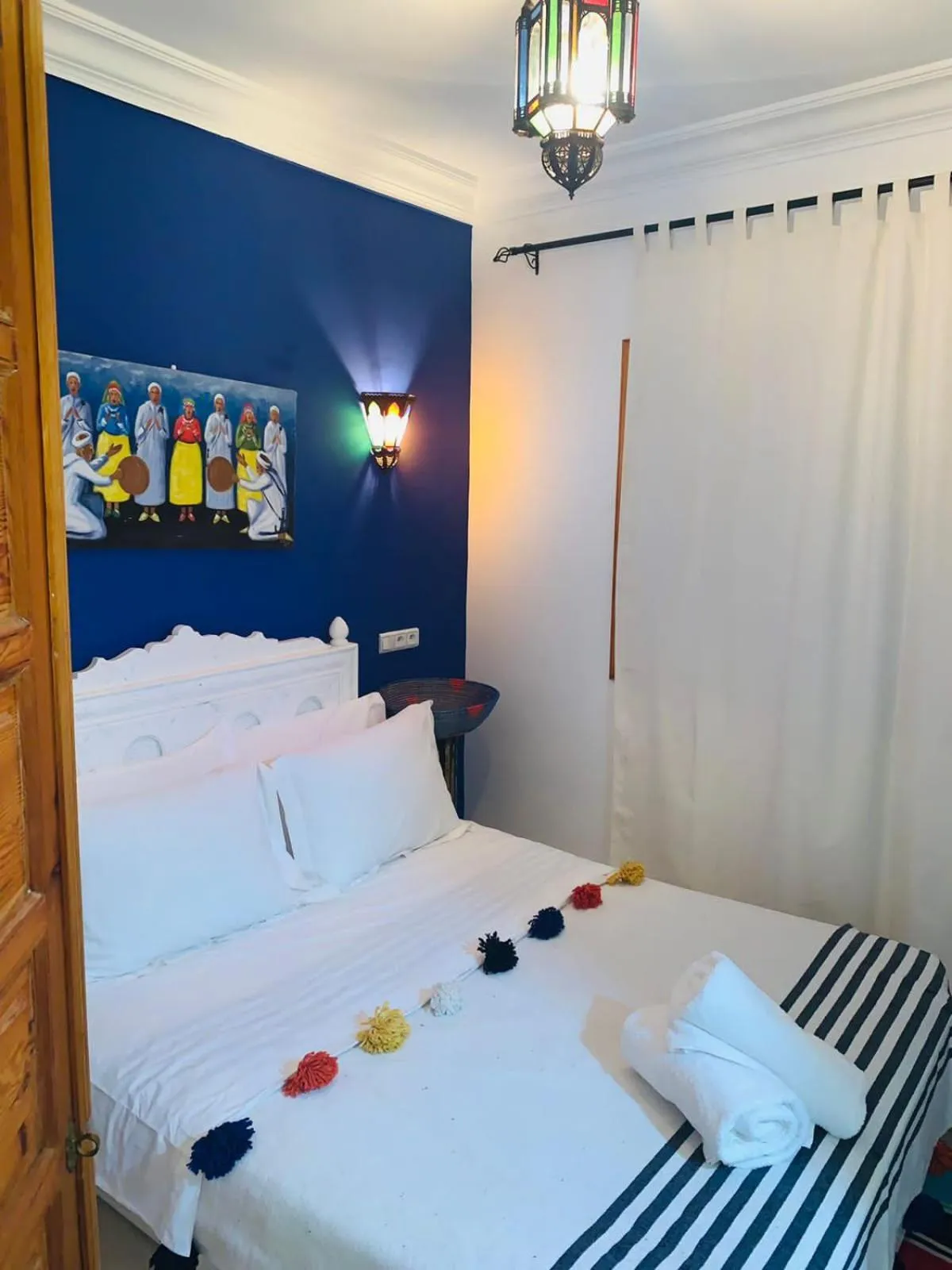 Bedroom, Bed in Riad Les Miroirs