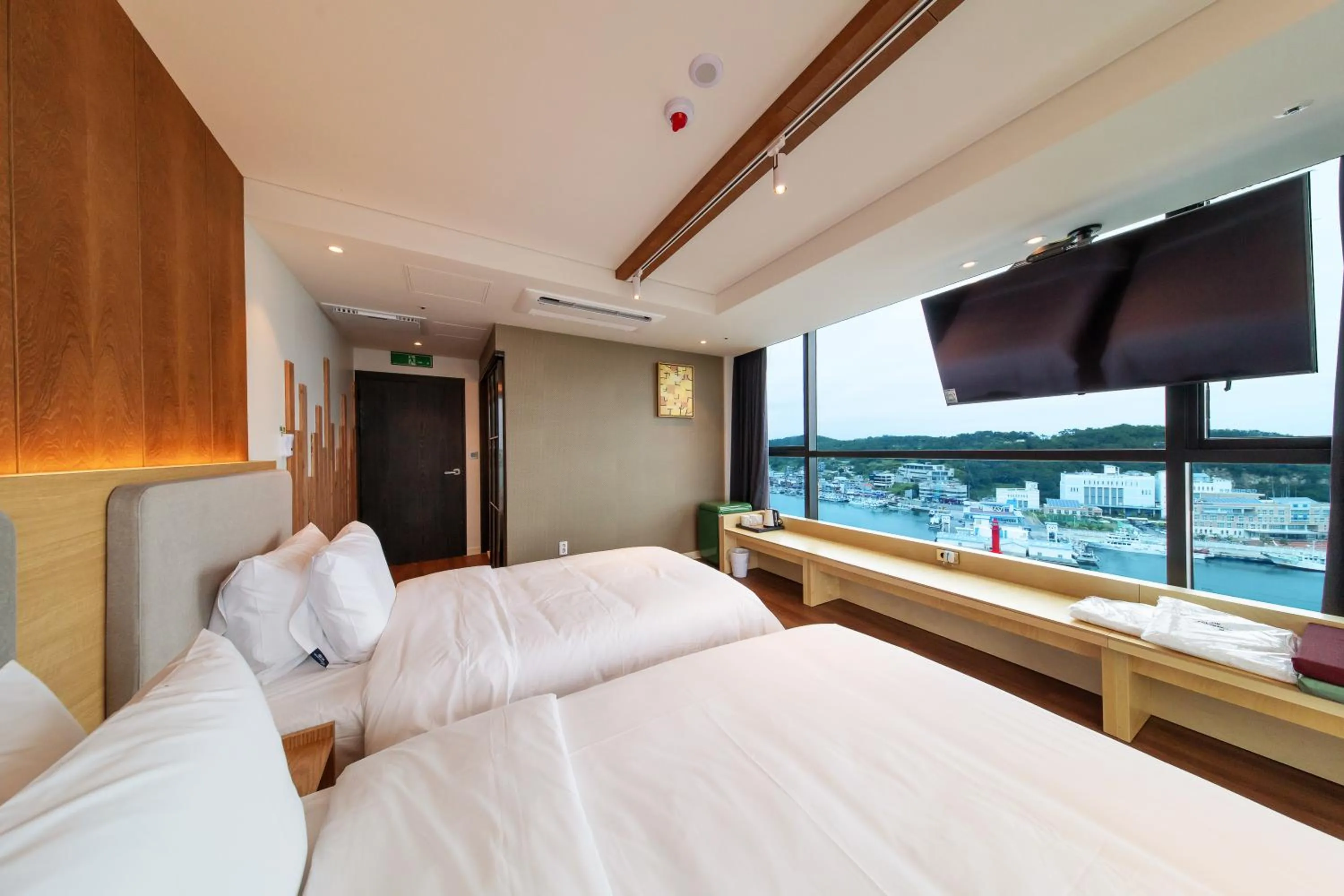 Bed in The Club Hotel Gijang Yeonhwari