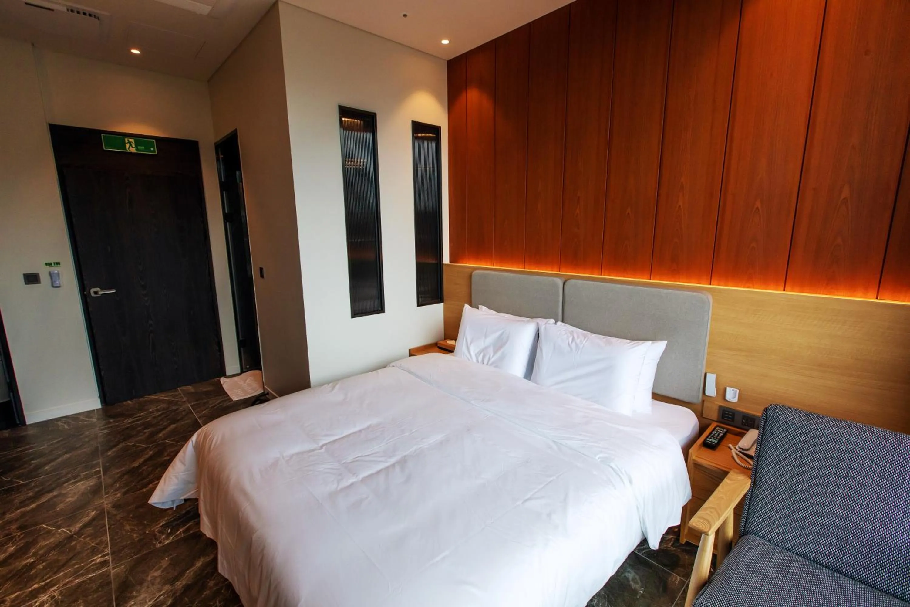 Bed in The Club Hotel Gijang Yeonhwari