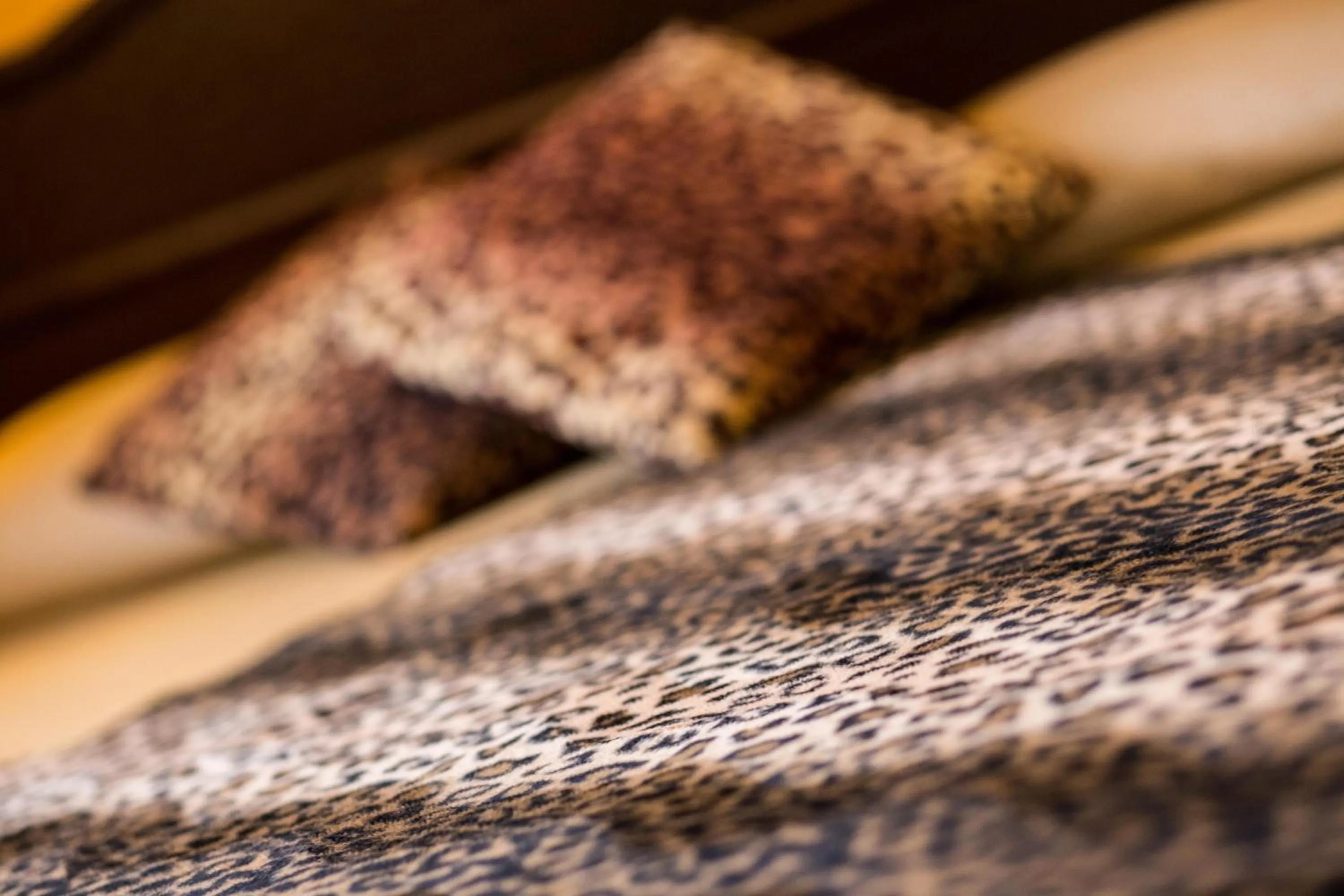 Decorative detail in World Village Apartments