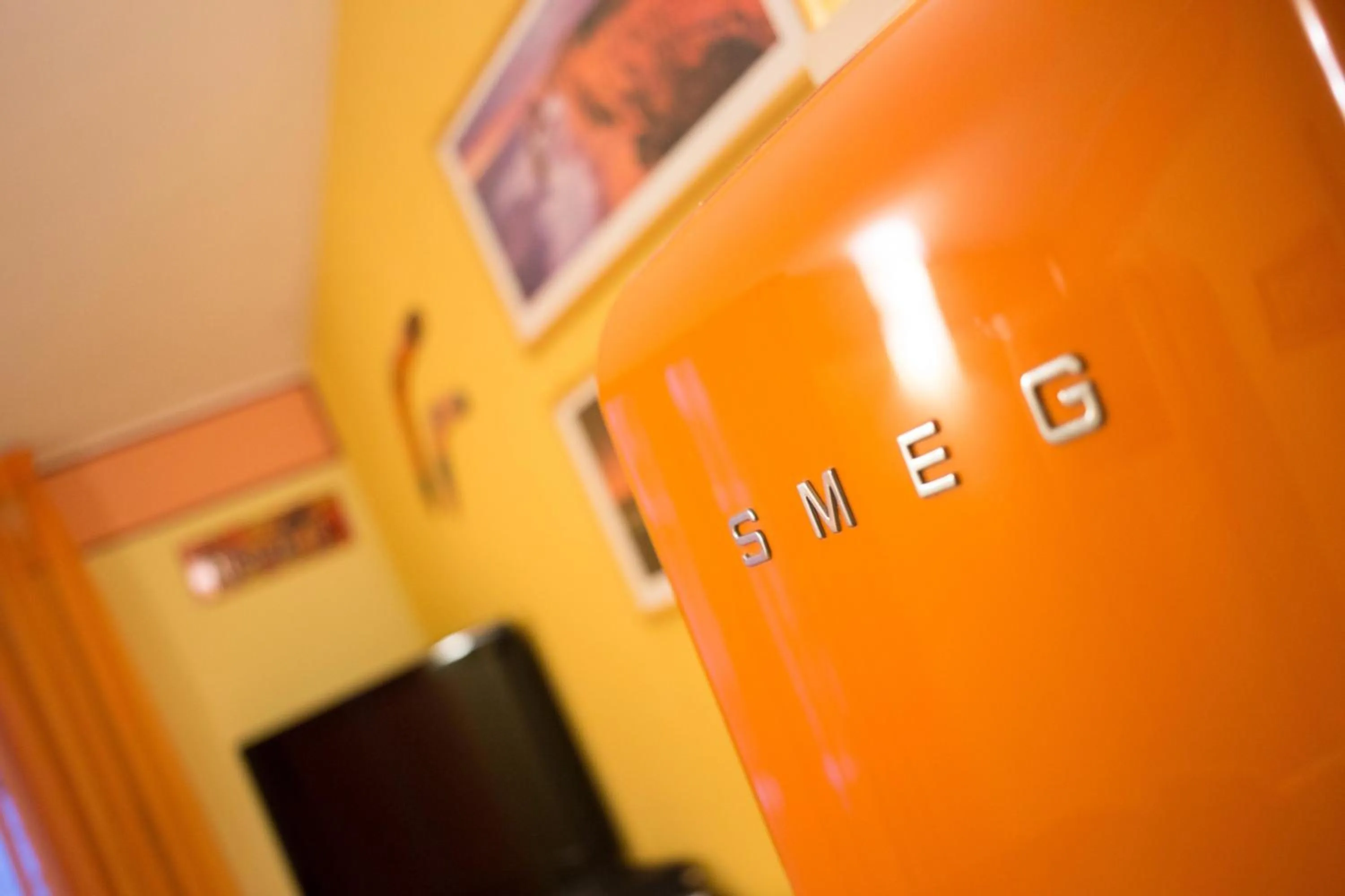 Decorative detail in World Village Apartments