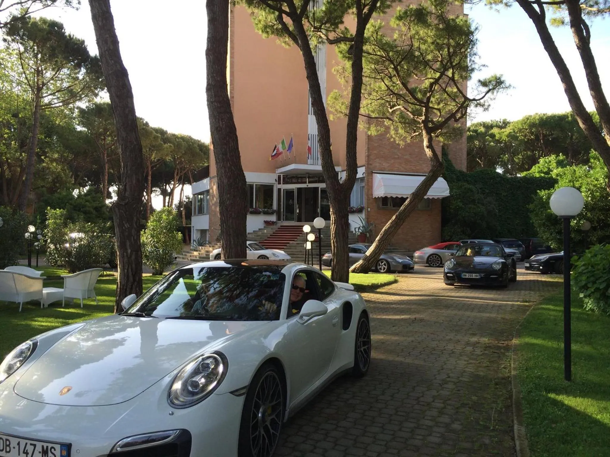 Property building in Hotel Beau Rivage Pineta