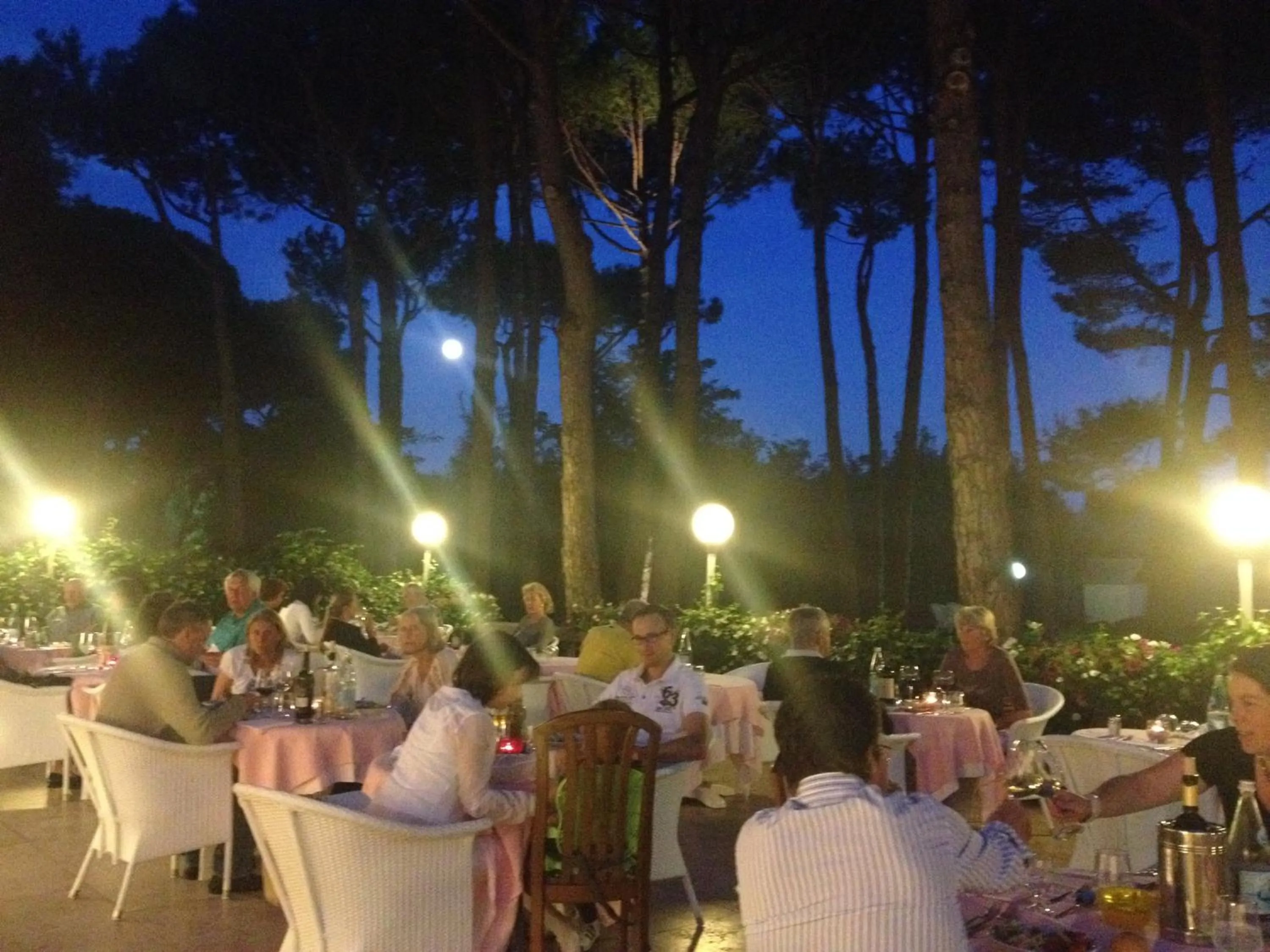 Restaurant/places to eat in Hotel Beau Rivage Pineta