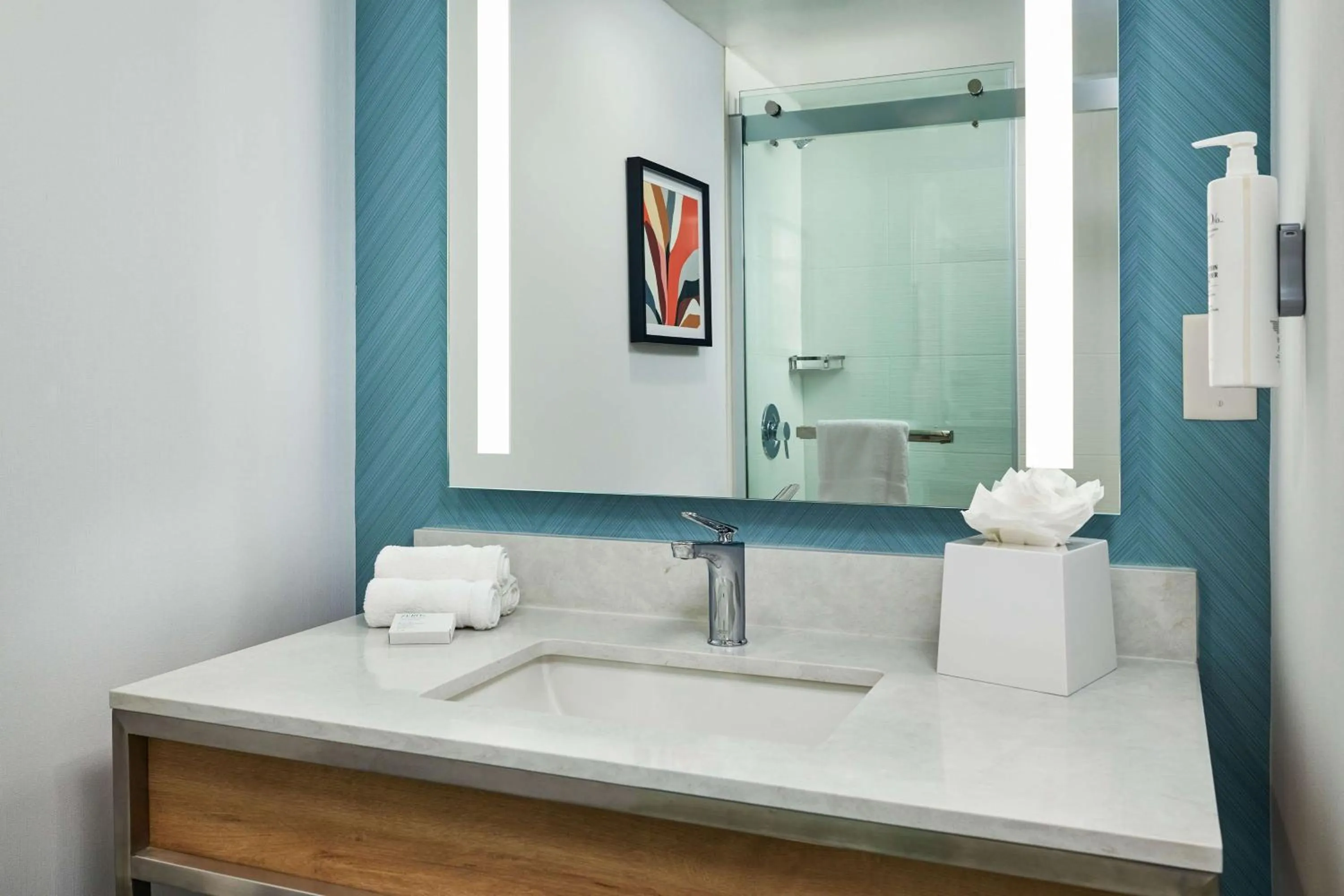 Bathroom in Hilton Garden Inn Tewksbury Andover