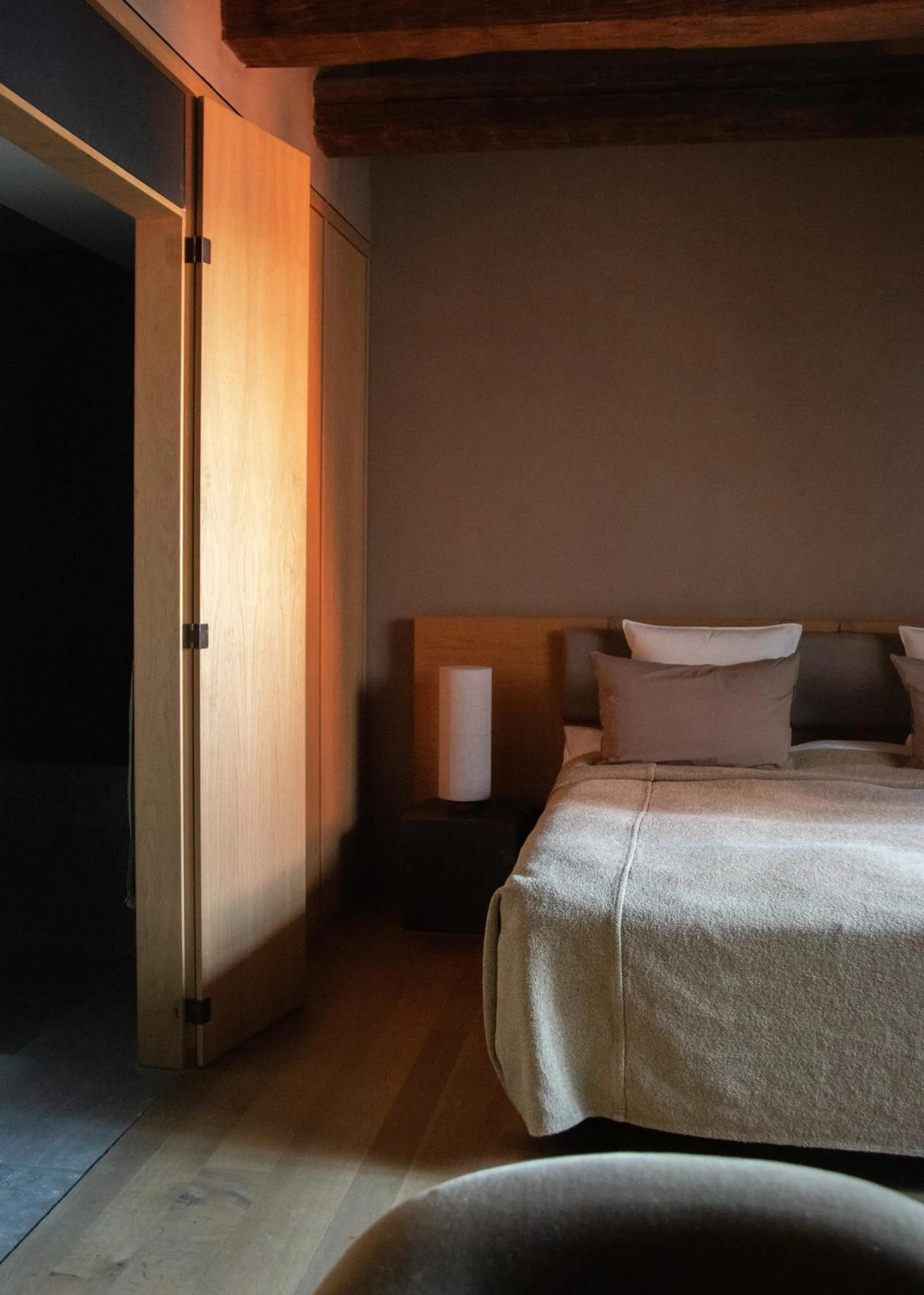 Bed in Audo Boutique Hotel