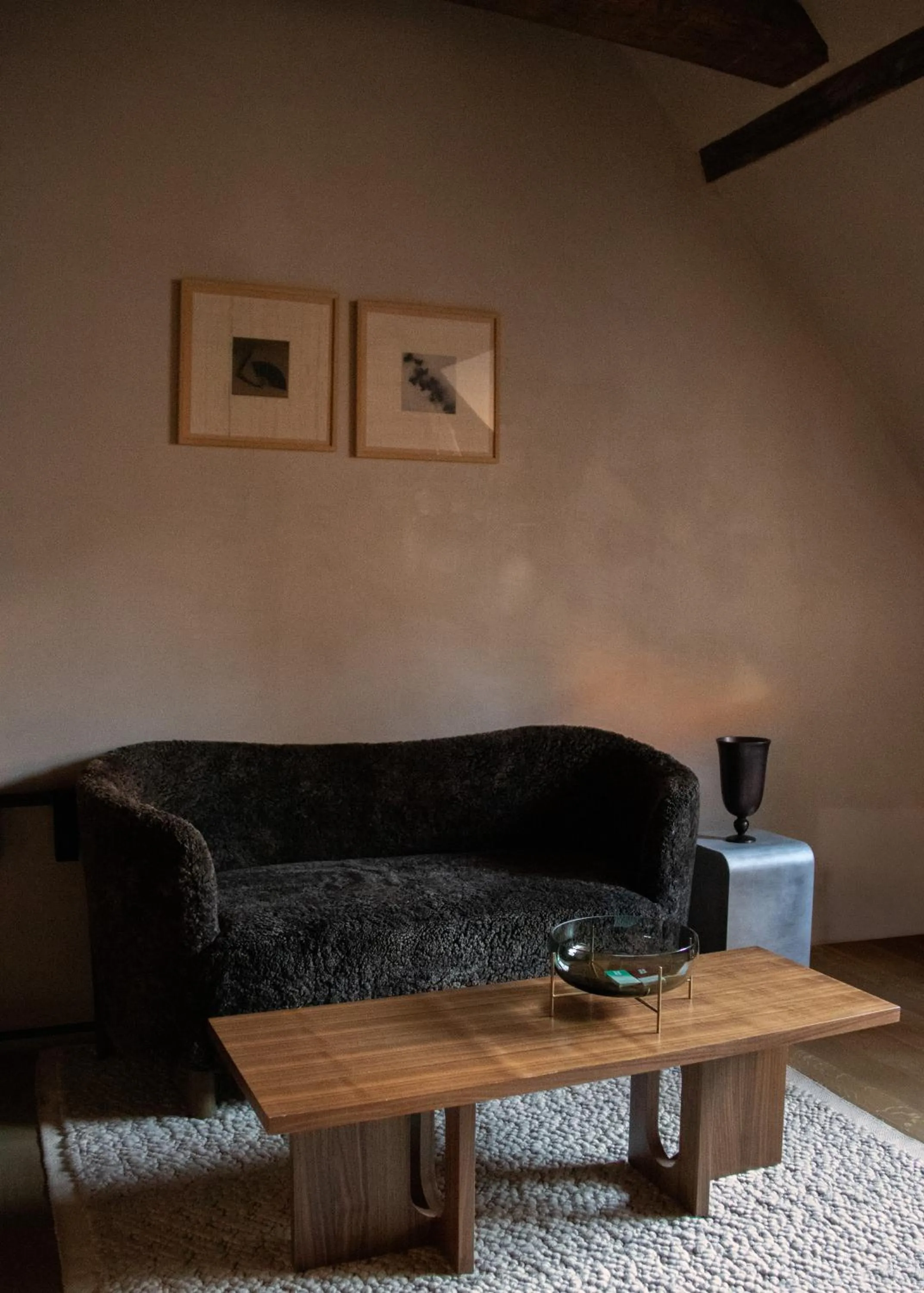 Seating area in Audo Boutique Hotel