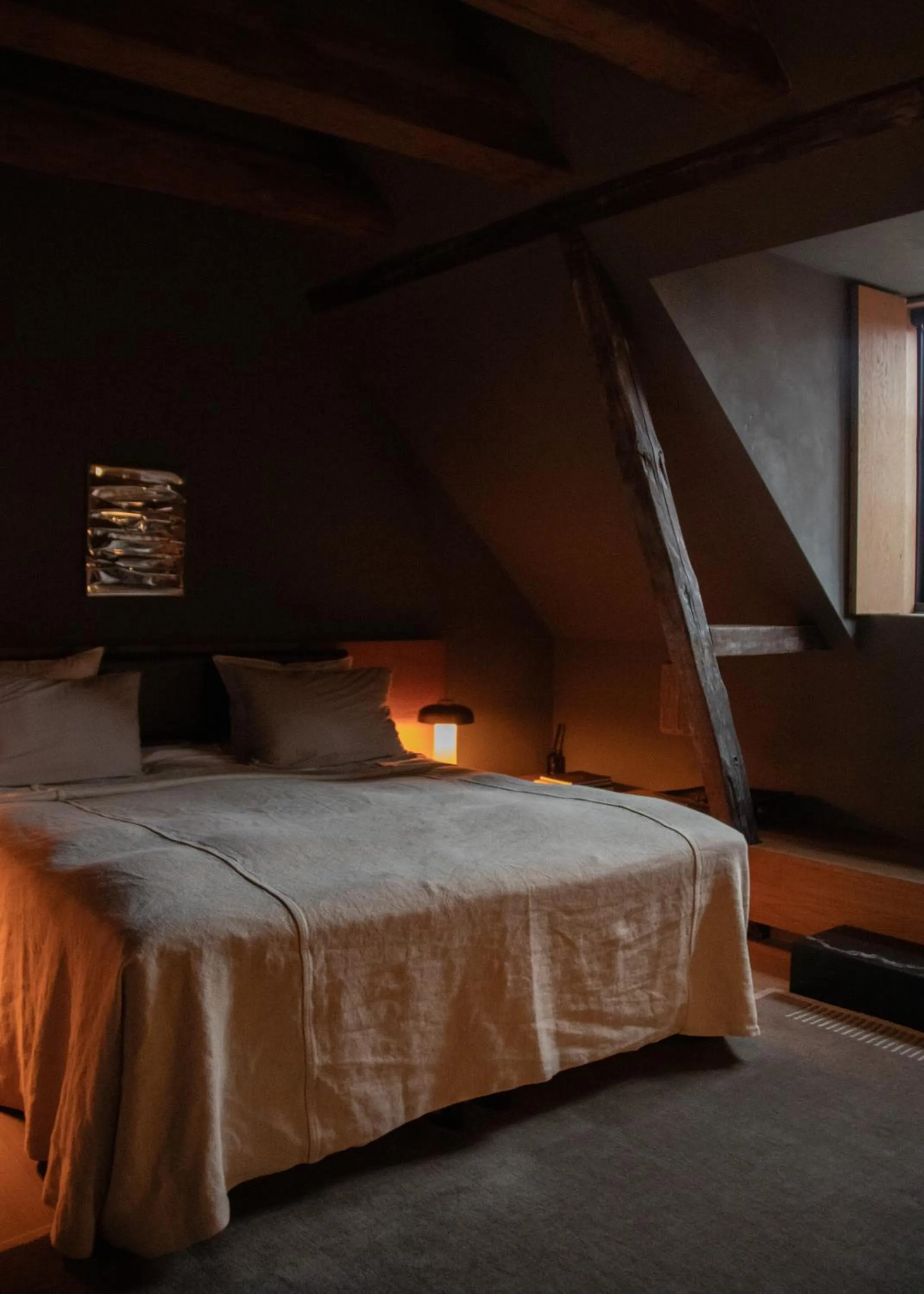 Bed in Audo Boutique Hotel