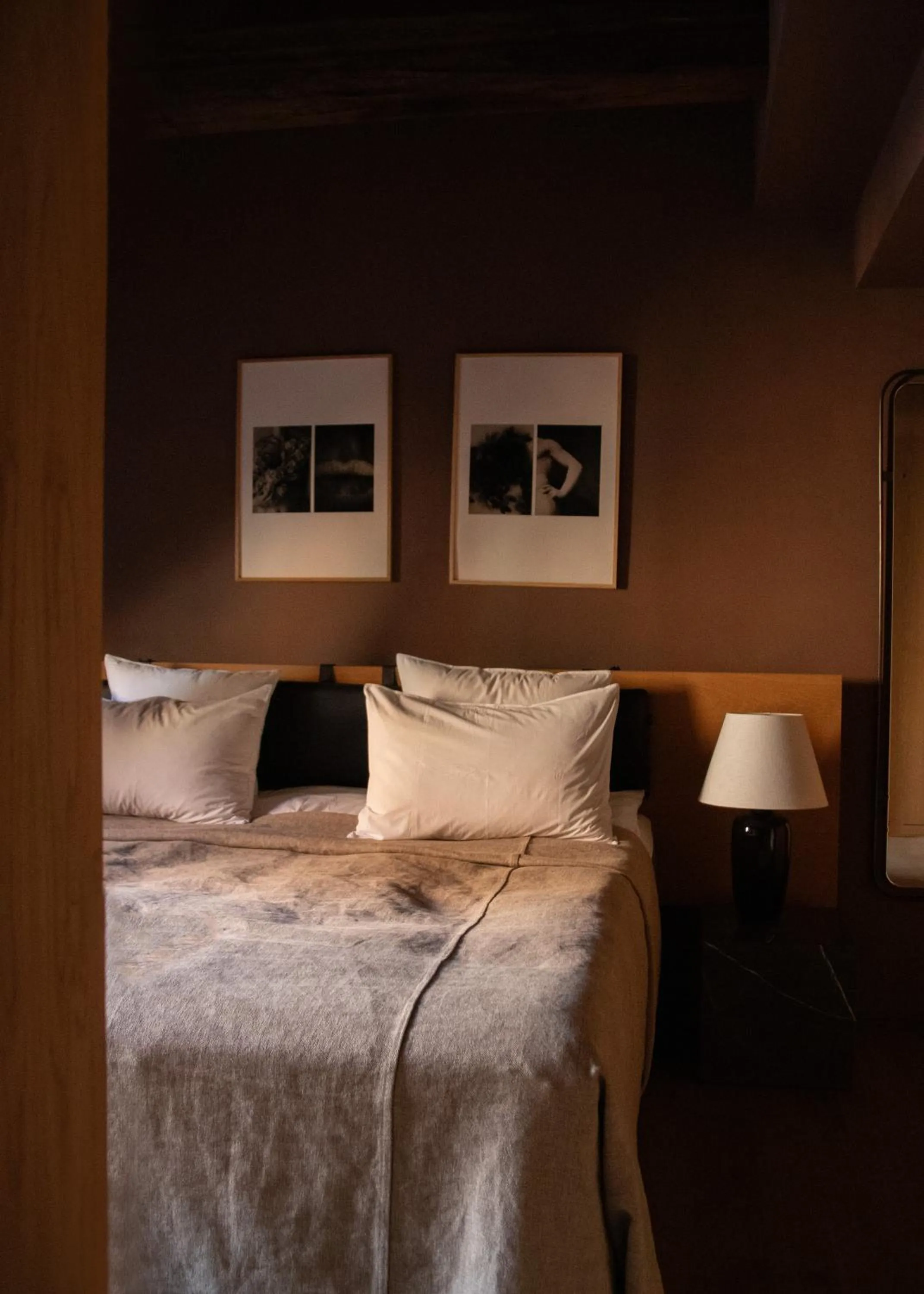 Bed in Audo Boutique Hotel