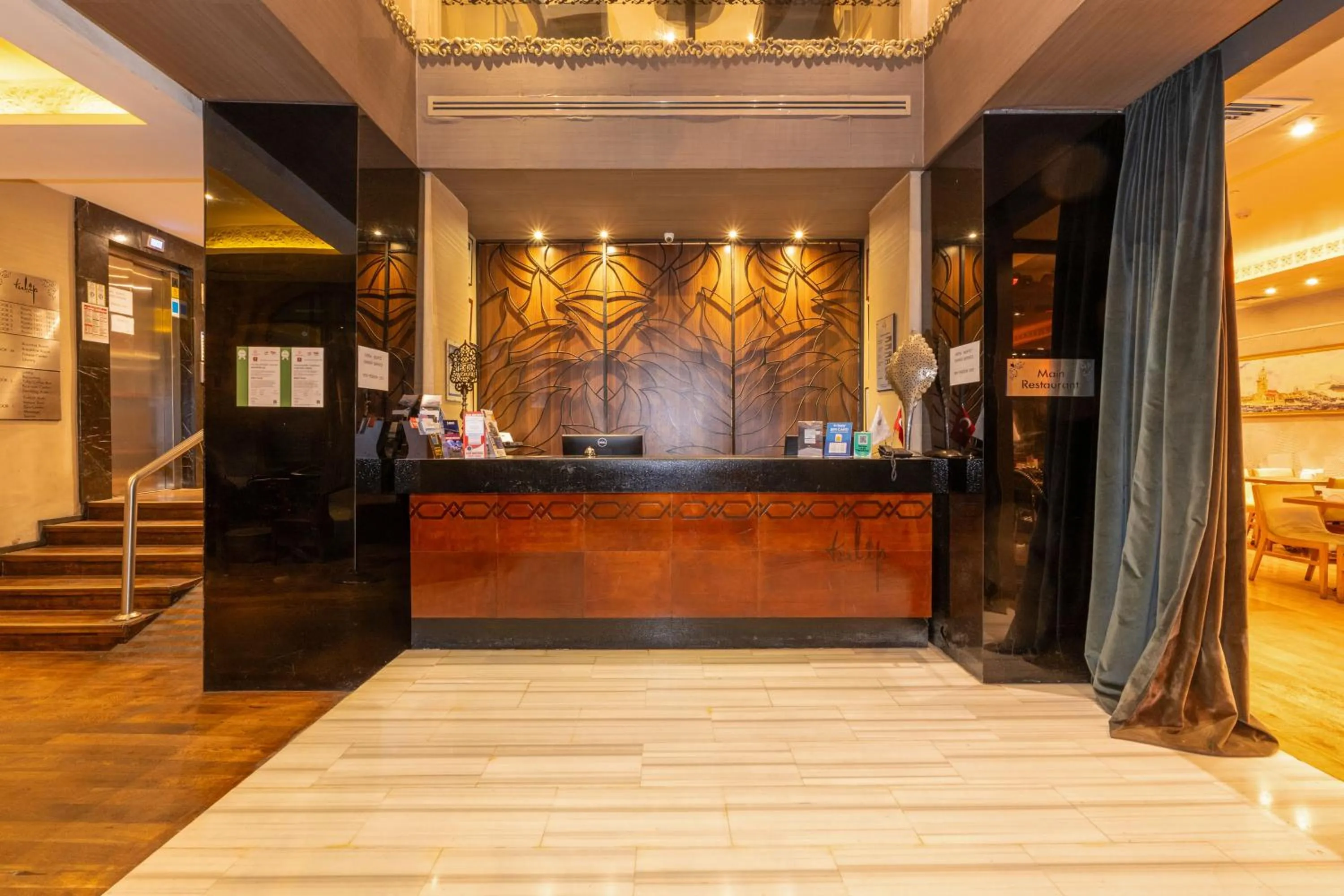 Lobby or reception in Pera Tulip Hotel & Spa