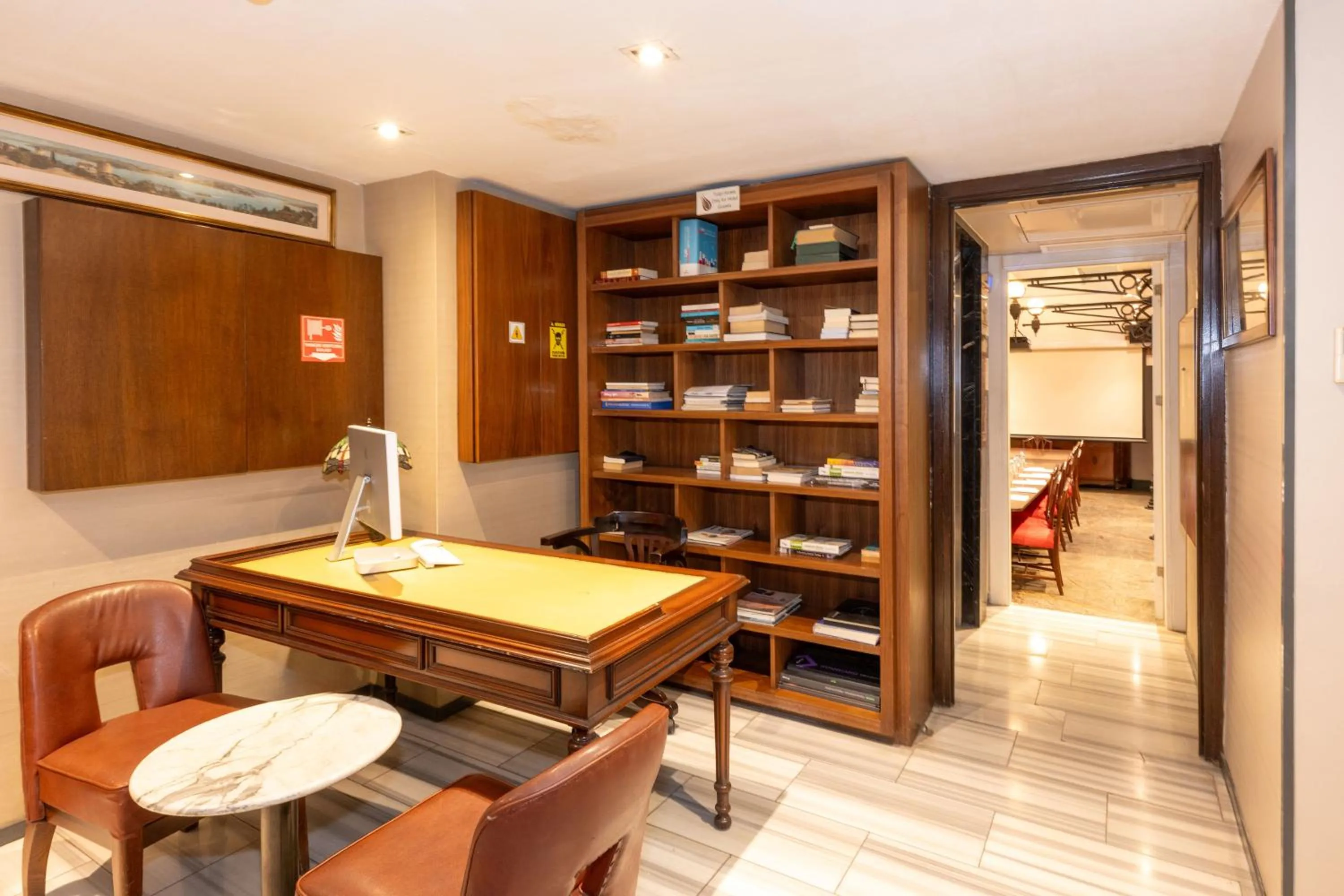 Library in Pera Tulip Hotel & Spa