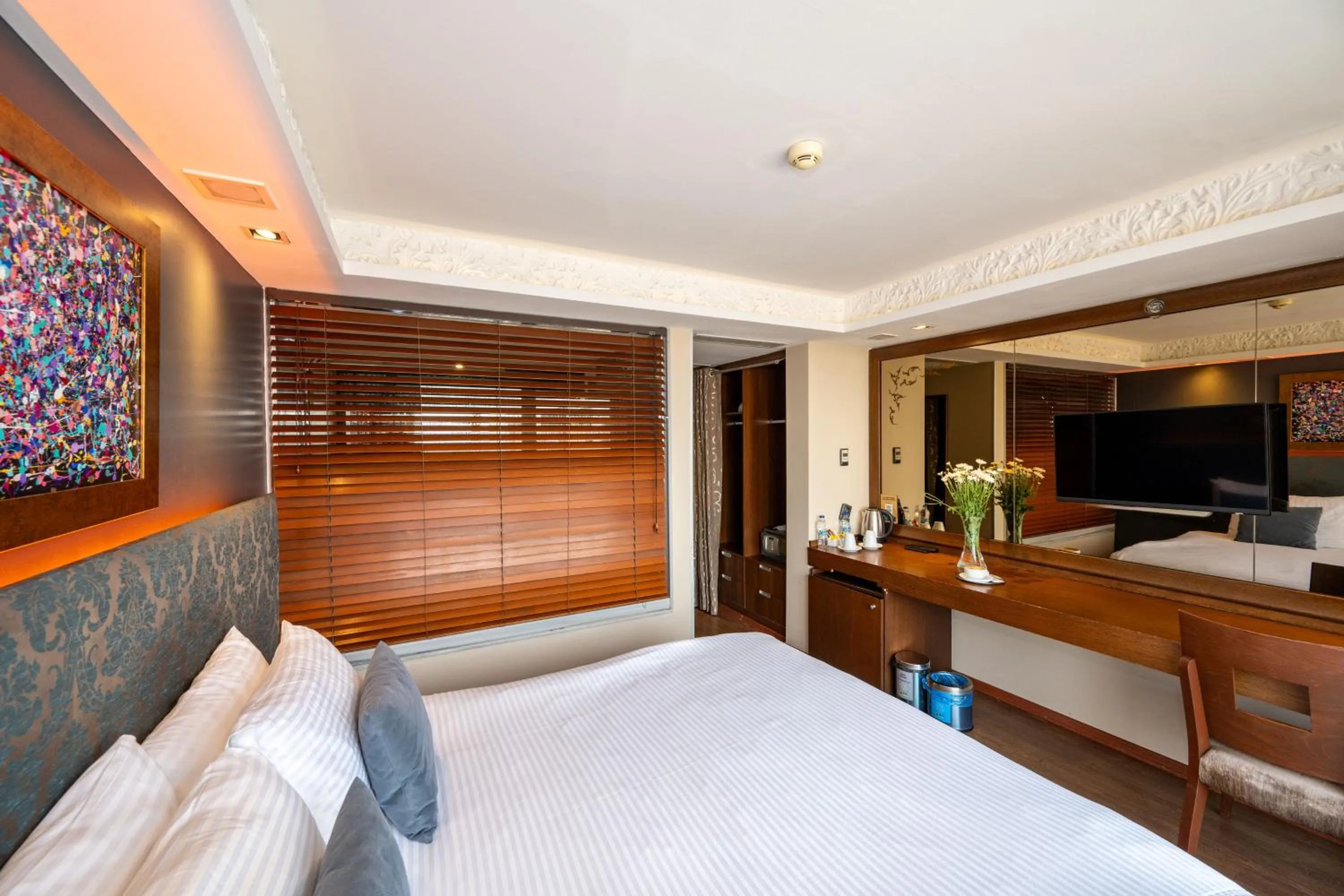 Photo of the whole room, Bed in Pera Tulip Hotel & Spa