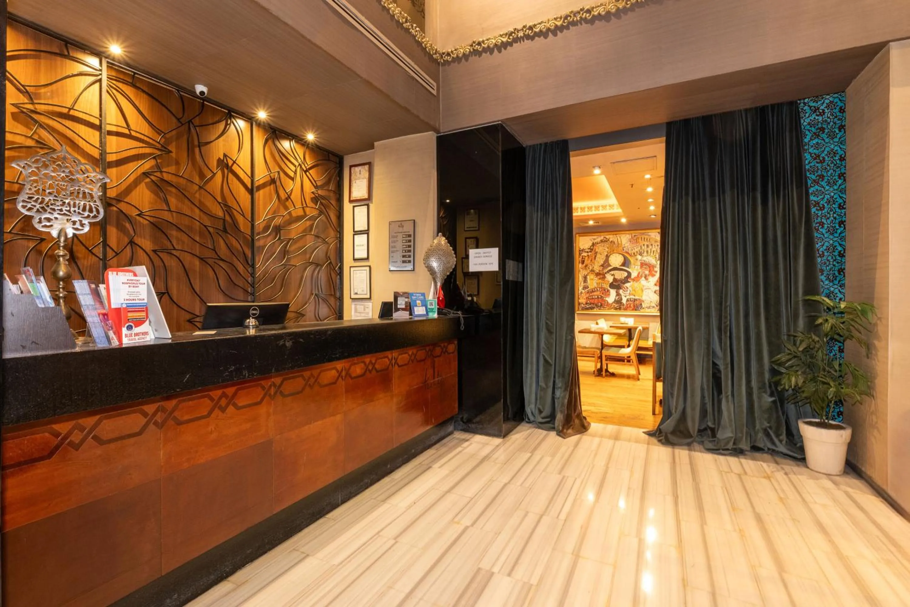 Lobby or reception in Pera Tulip Hotel & Spa