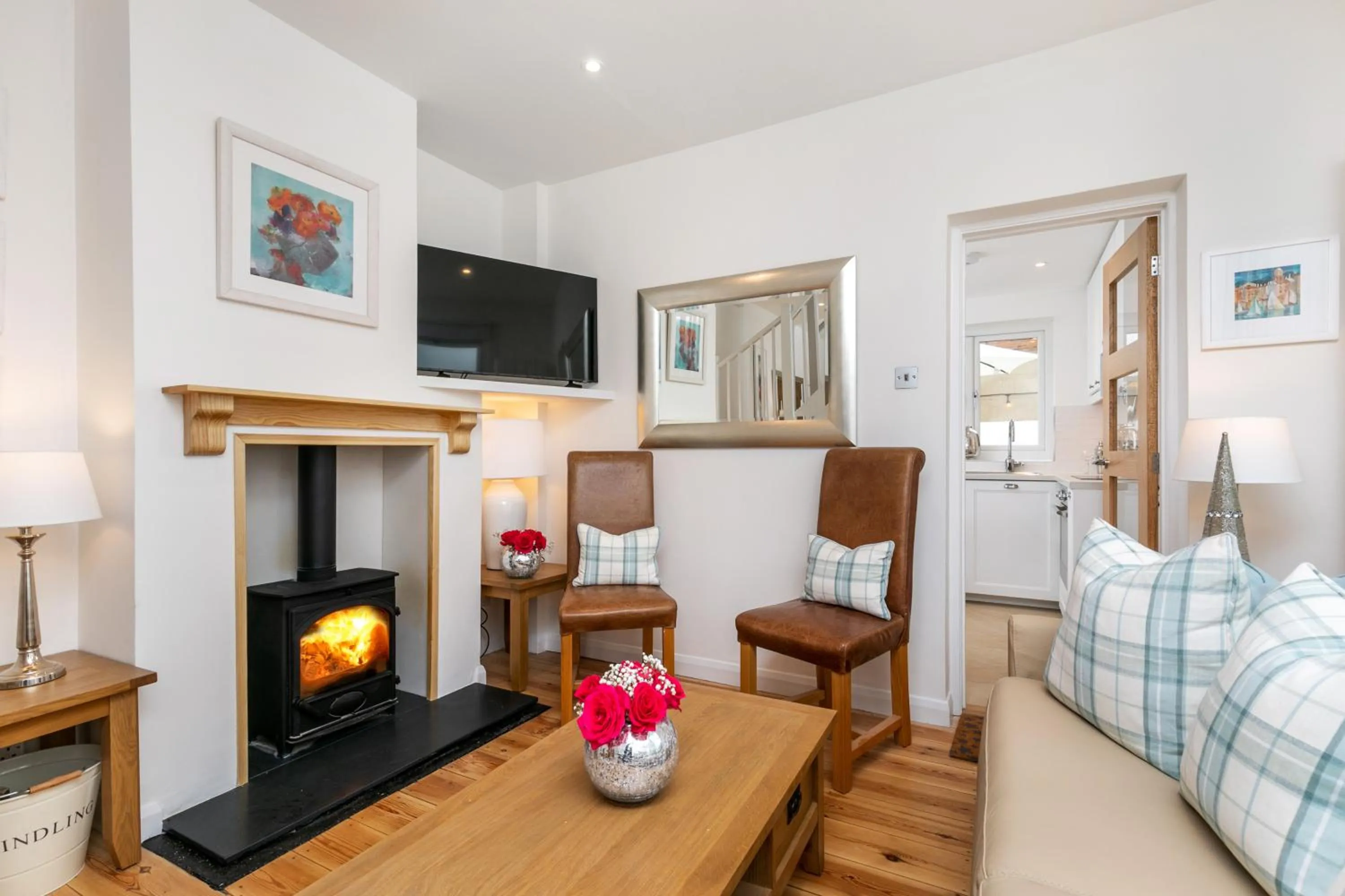 Living room in The Nestle House