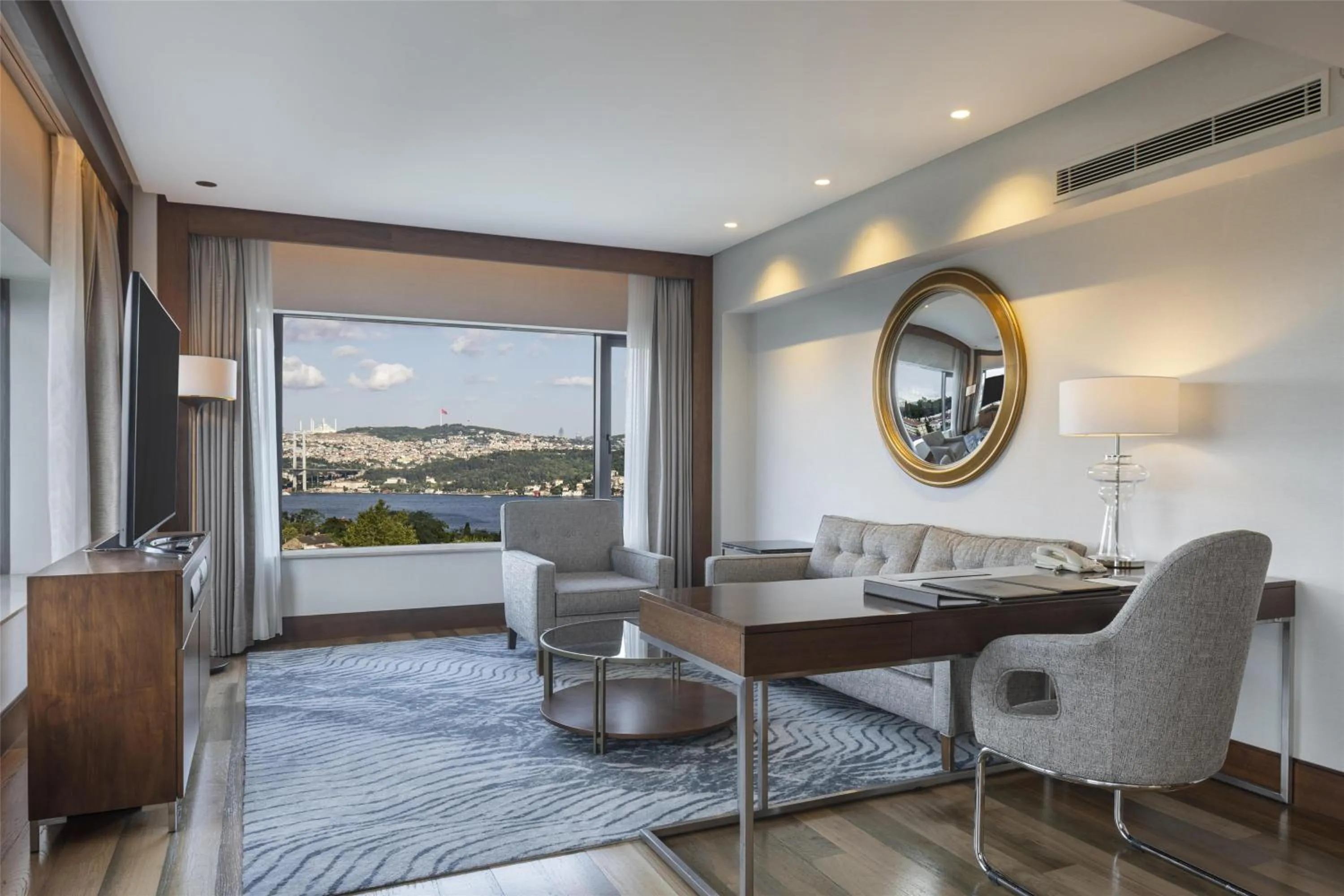 Living room in Conrad Istanbul Bosphorus