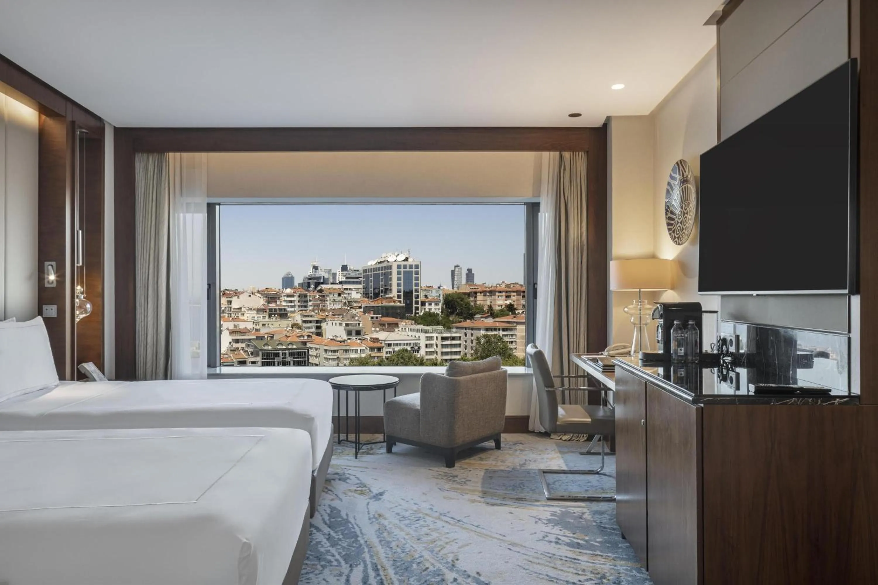 Bedroom, Bed in Conrad Istanbul Bosphorus