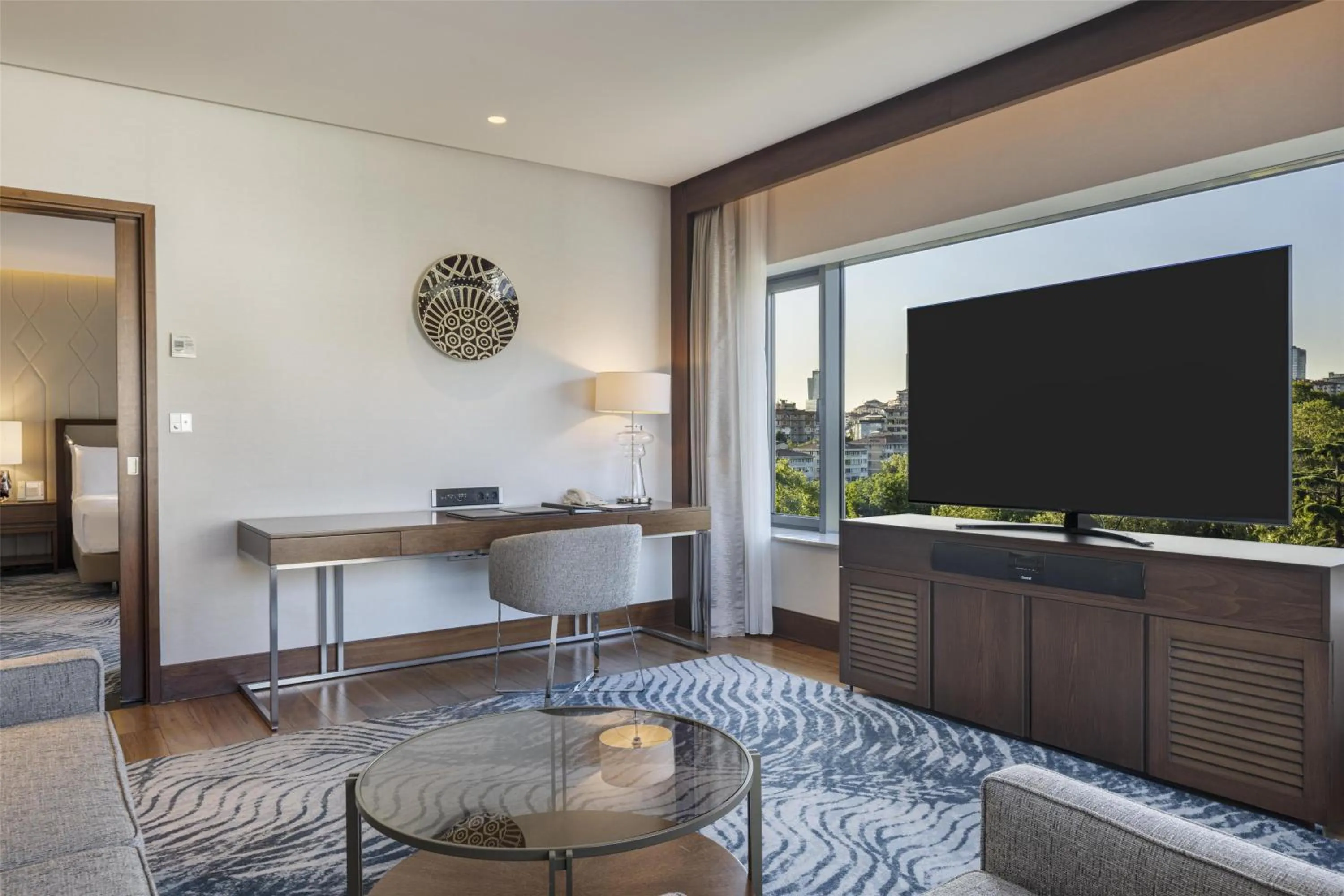 Living room in Conrad Istanbul Bosphorus