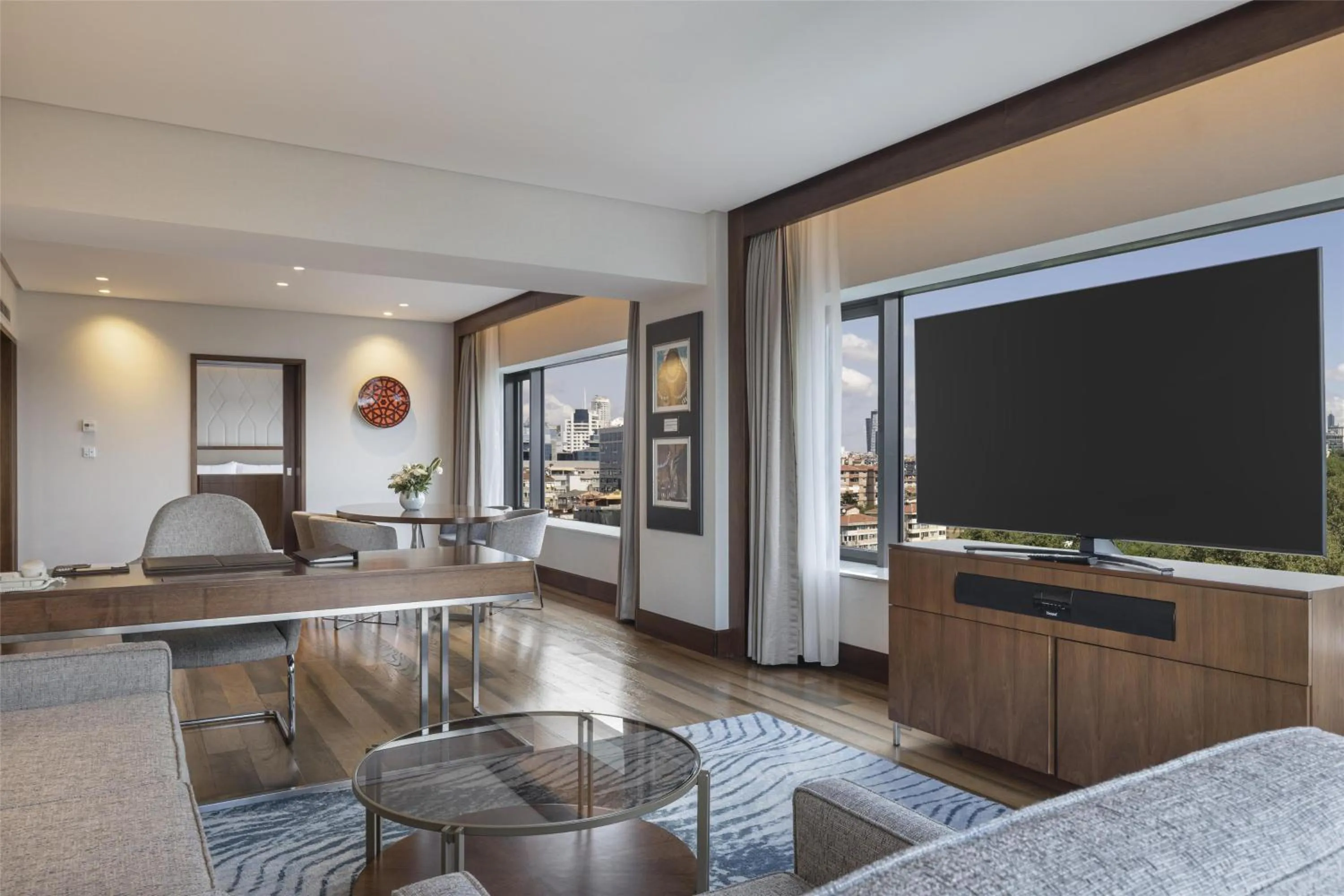 Living room in Conrad Istanbul Bosphorus