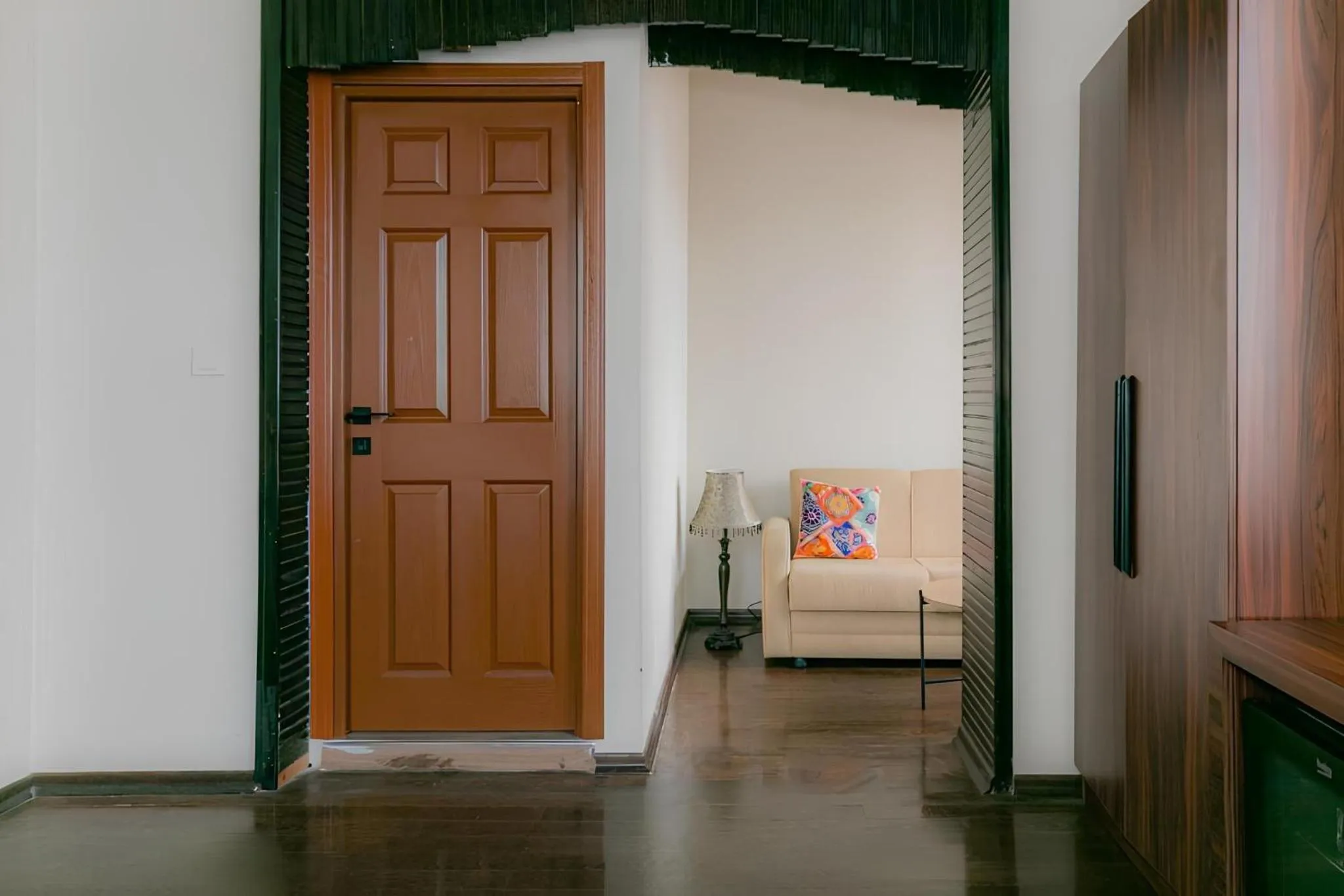 Seating area in Casa Maria Hotel
