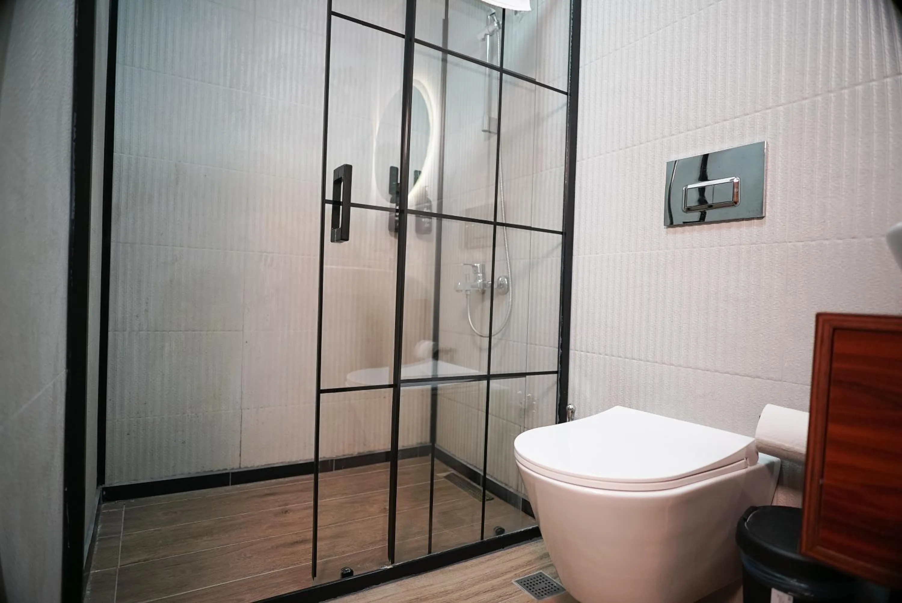 Shower in Casa Maria Hotel