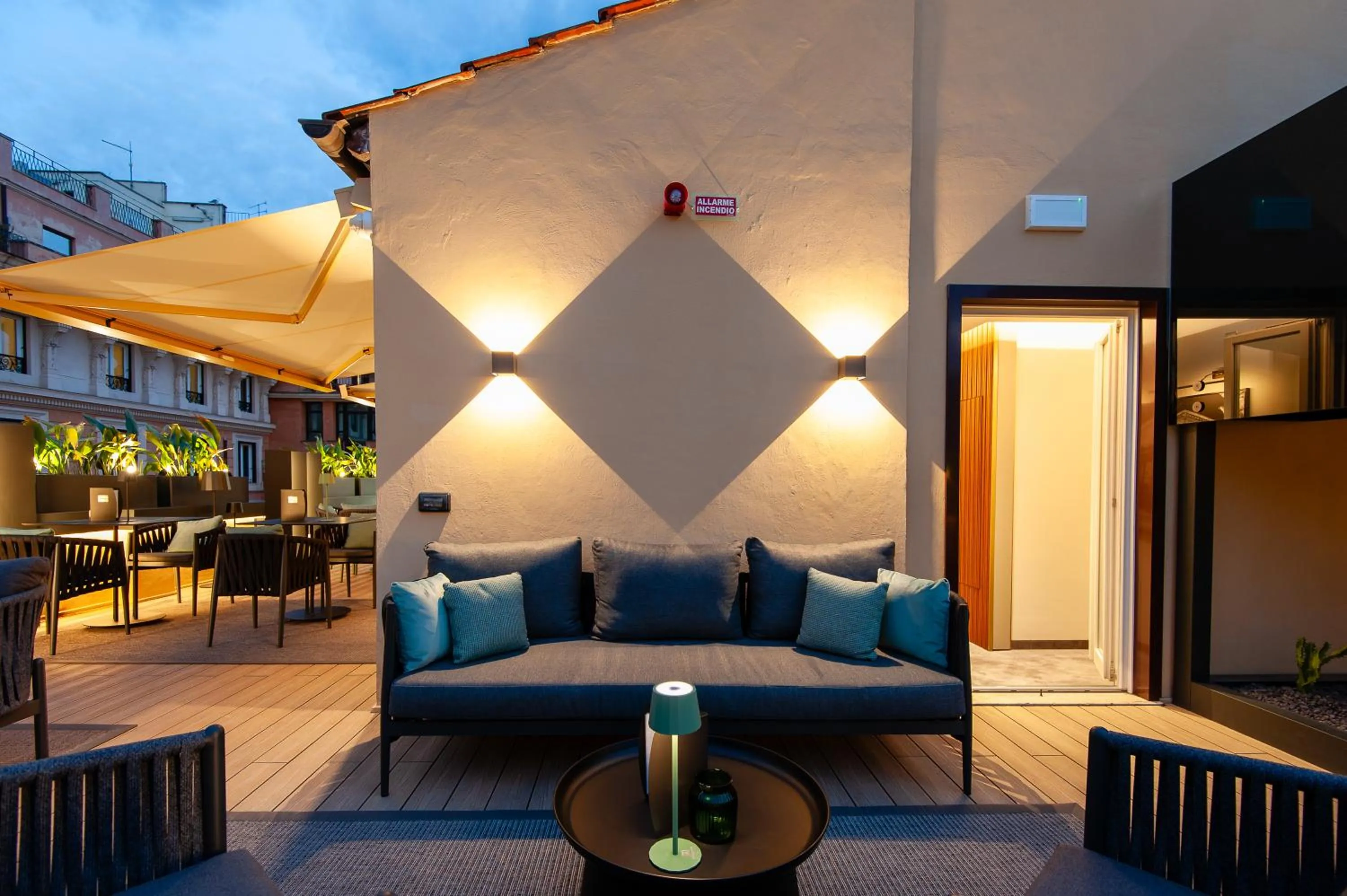 Balcony/Terrace in Hotel Delle Nazioni