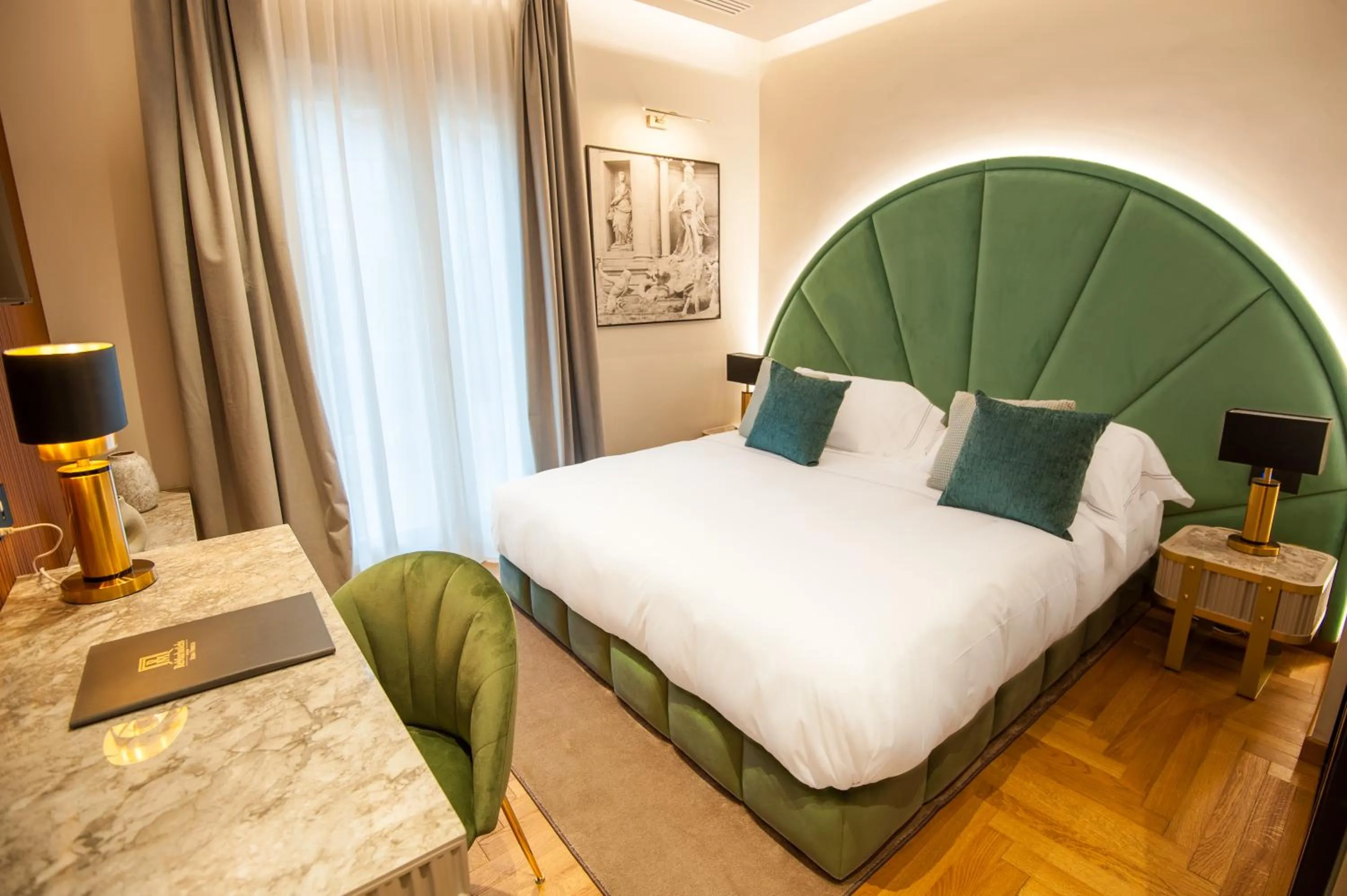 Bedroom, Bed in Hotel Delle Nazioni